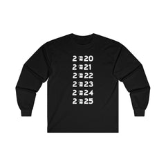 2020 2021 2022 2023 2024 2025 - Long-Sleeve Tee - Witty Twisters Fashions