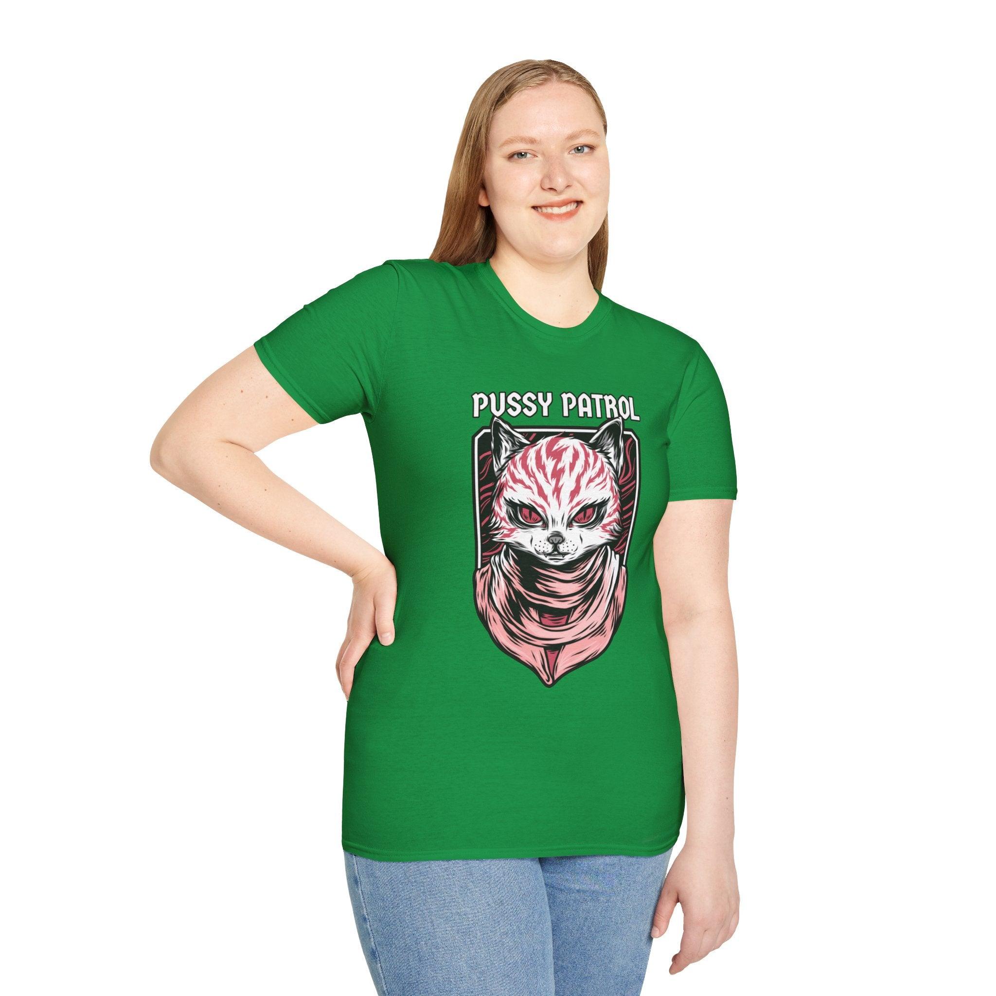 Pussy Patrol - Softstyle T-Shirt - Witty Twisters Fashions