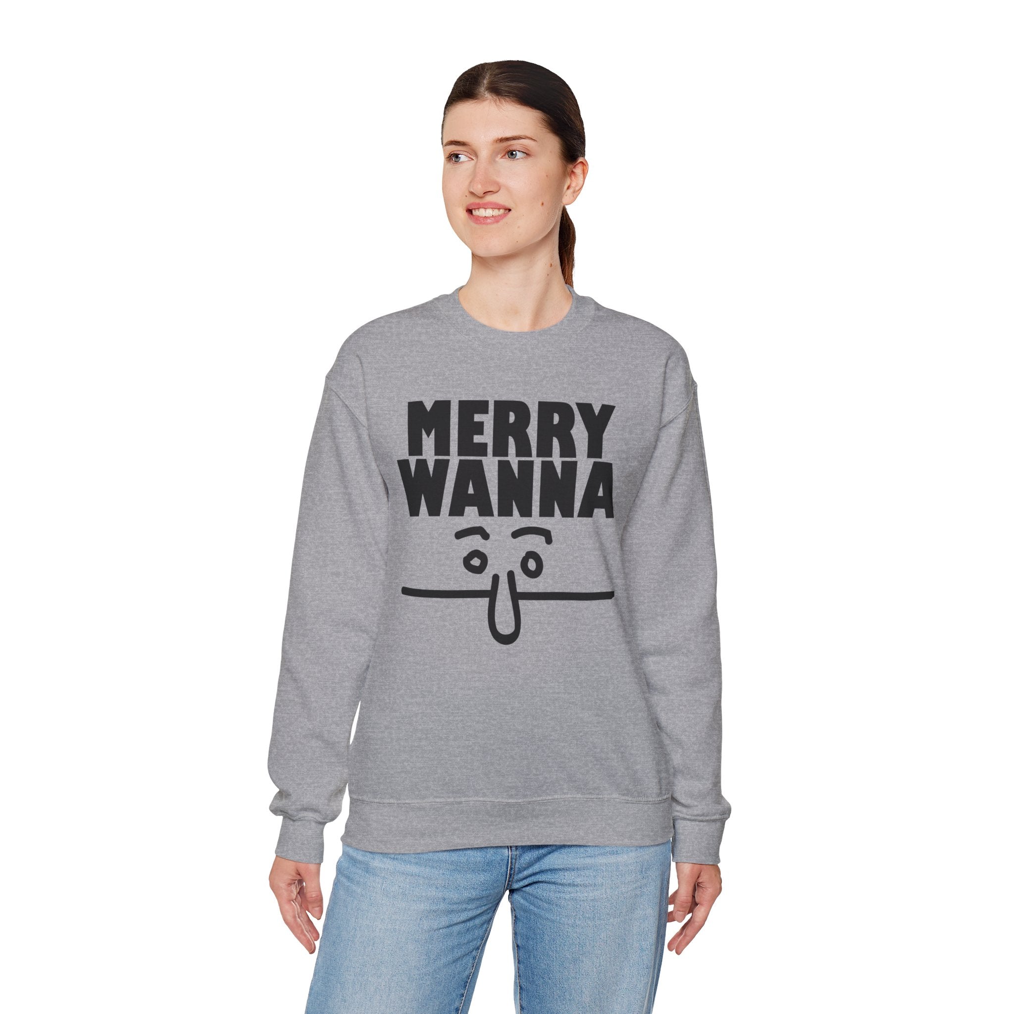 Merry Wanna - Sweatshirt - Witty Twisters Fashions