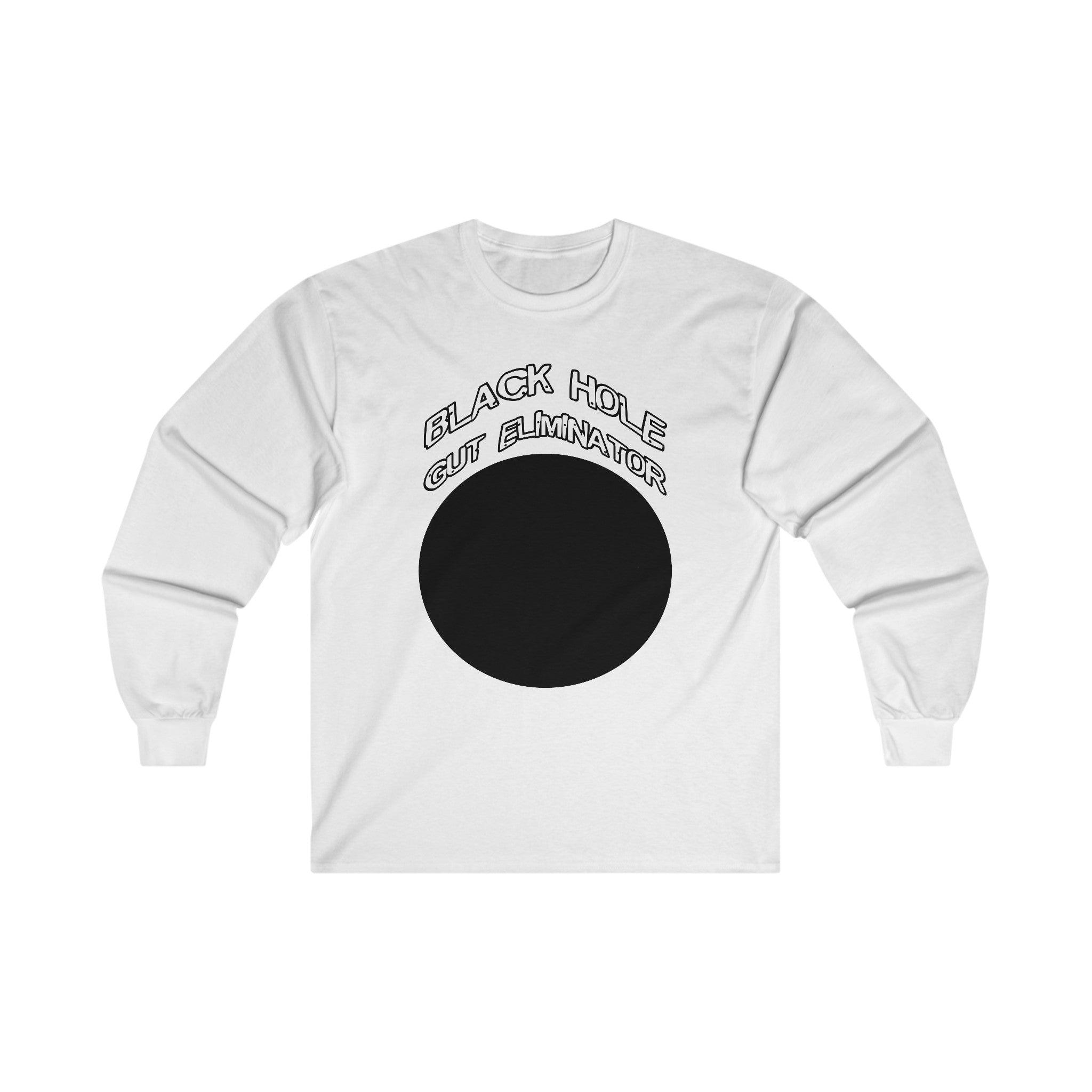 Black Hole Gut Eliminator - Long-Sleeve Tee - Witty Twisters Fashions