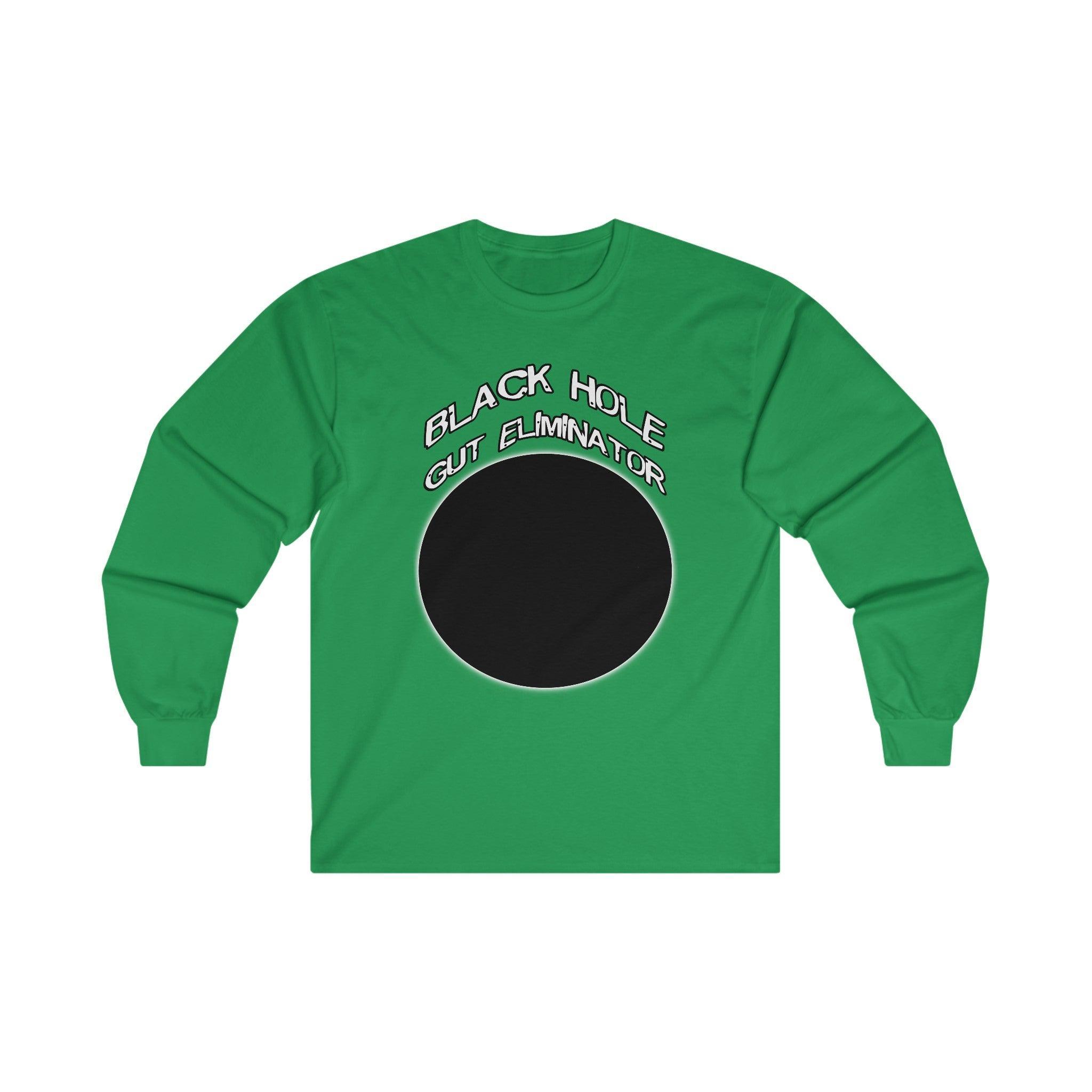 Black Hole Gut Eliminator - Long-Sleeve Tee - Witty Twisters Fashions