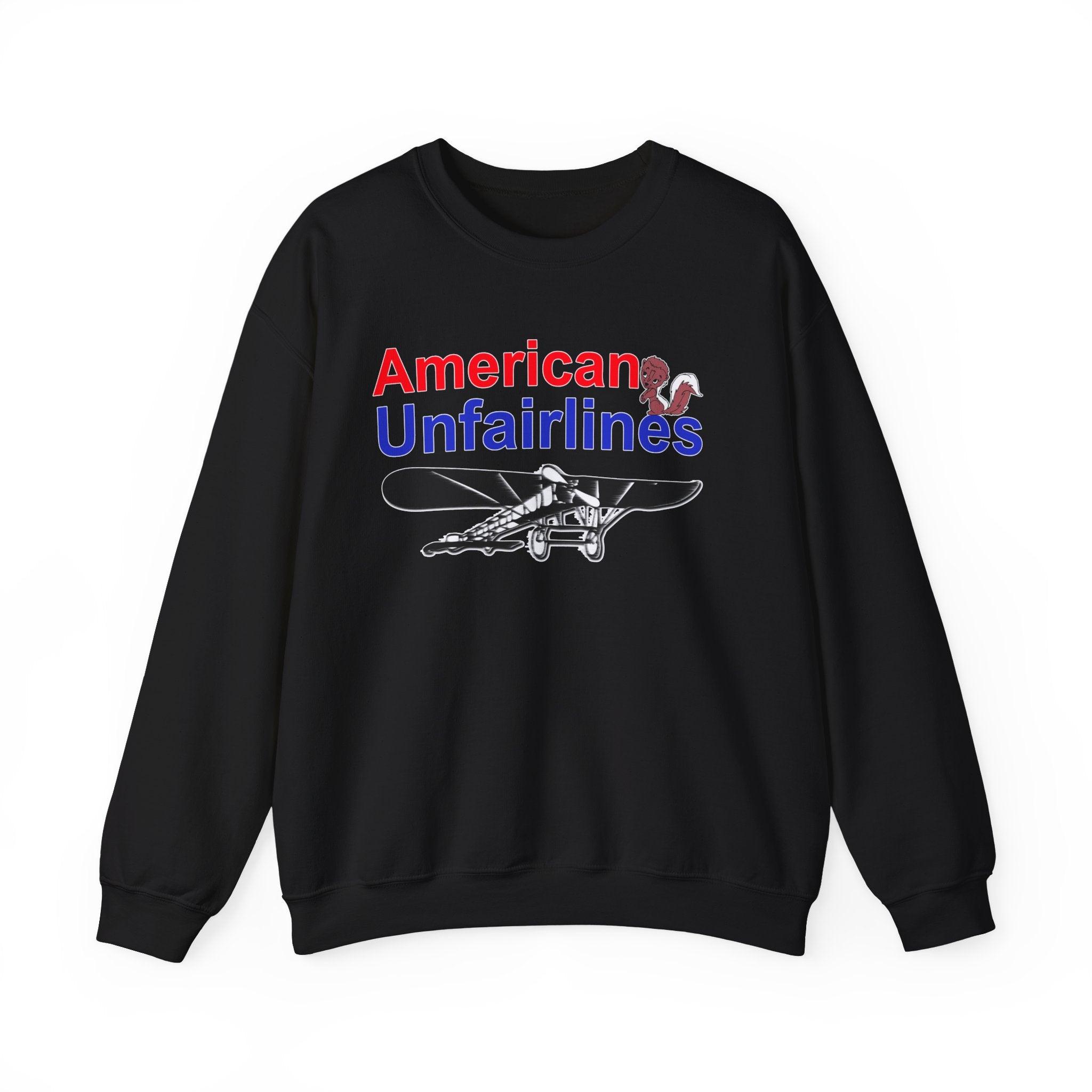 American Unfairlines - Sweatshirt - Witty Twisters Fashions