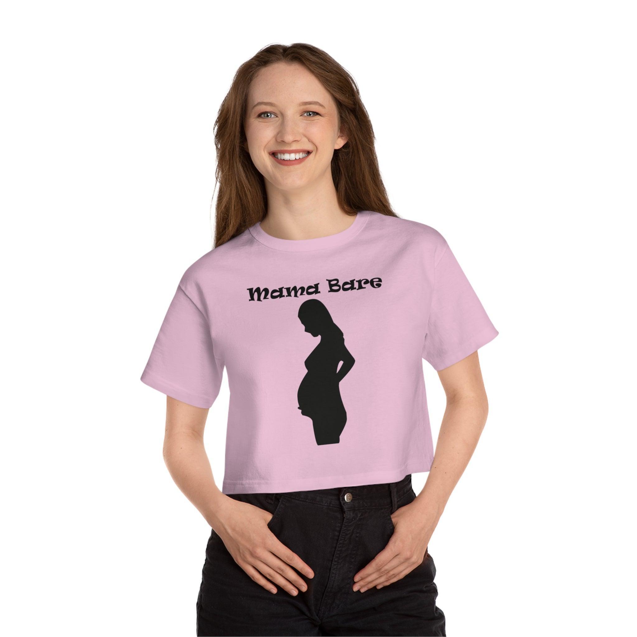 Mama Bare - Women's Crop Top - Witty Twisters Fashions