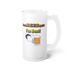 BarBeerQue I'm Next - Frosted Glass Beer Mug - Witty Twisters Fashions