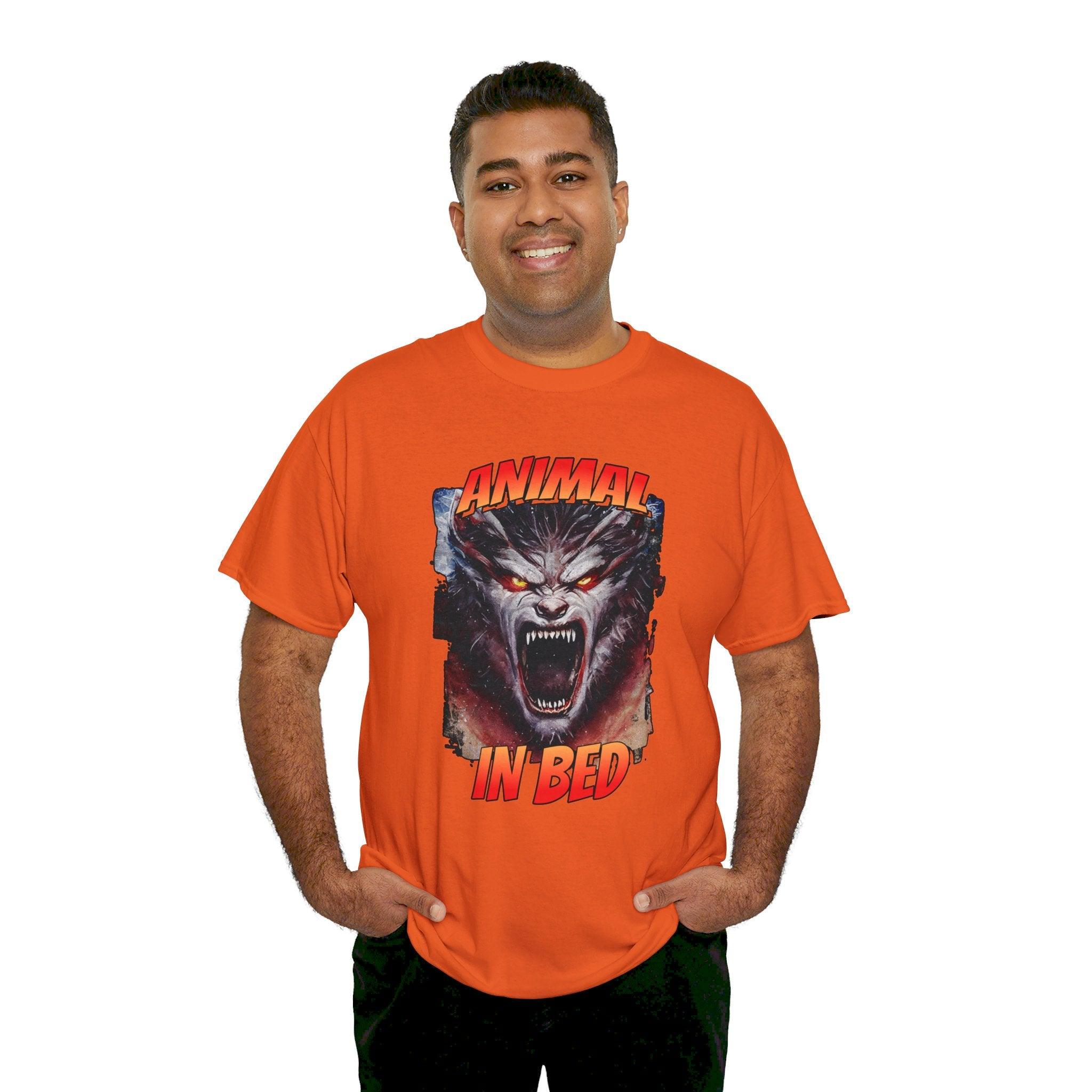 Animal In Bed - T-Shirt - Witty Twisters Fashions