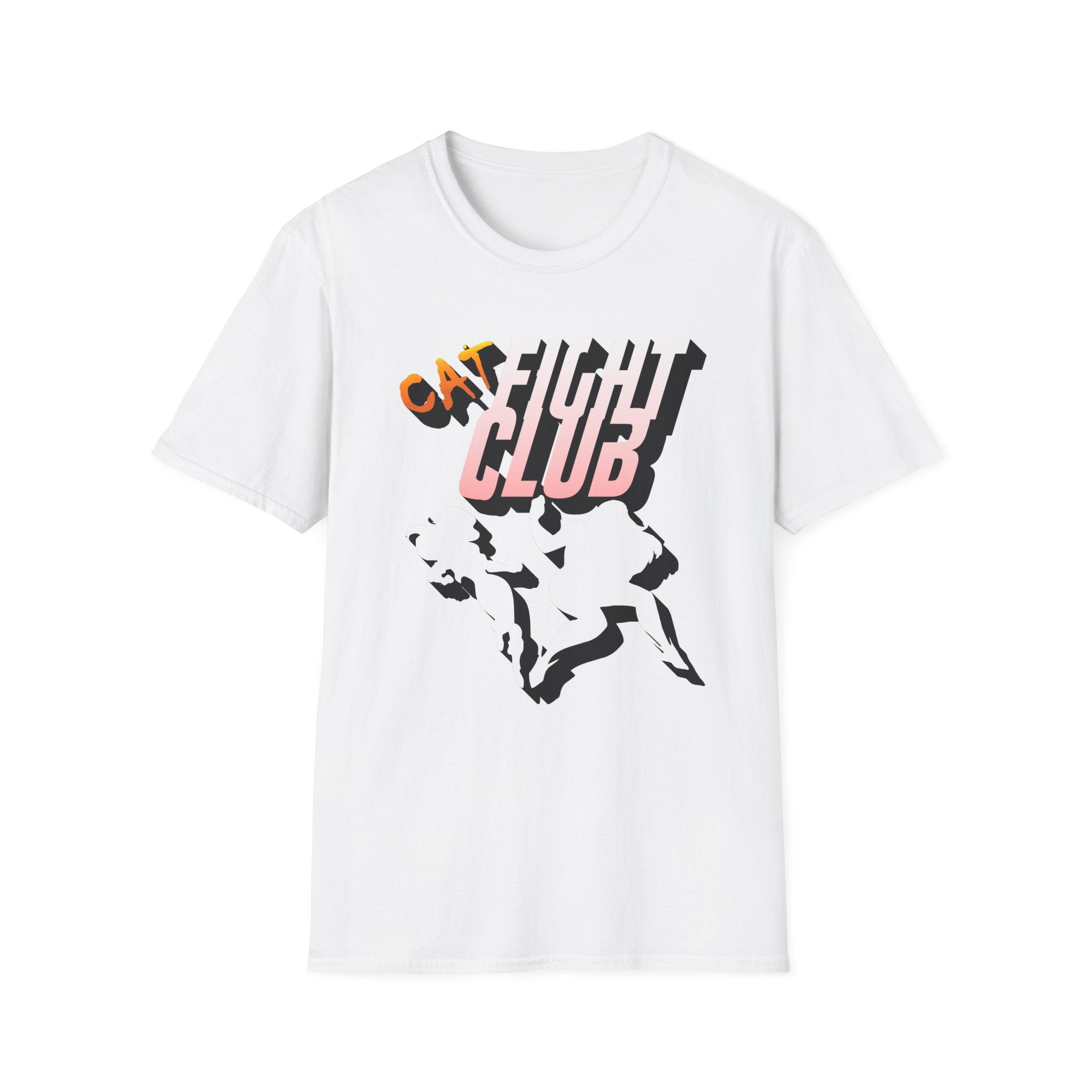 Cat Fight Club - Softstyle T-Shirt