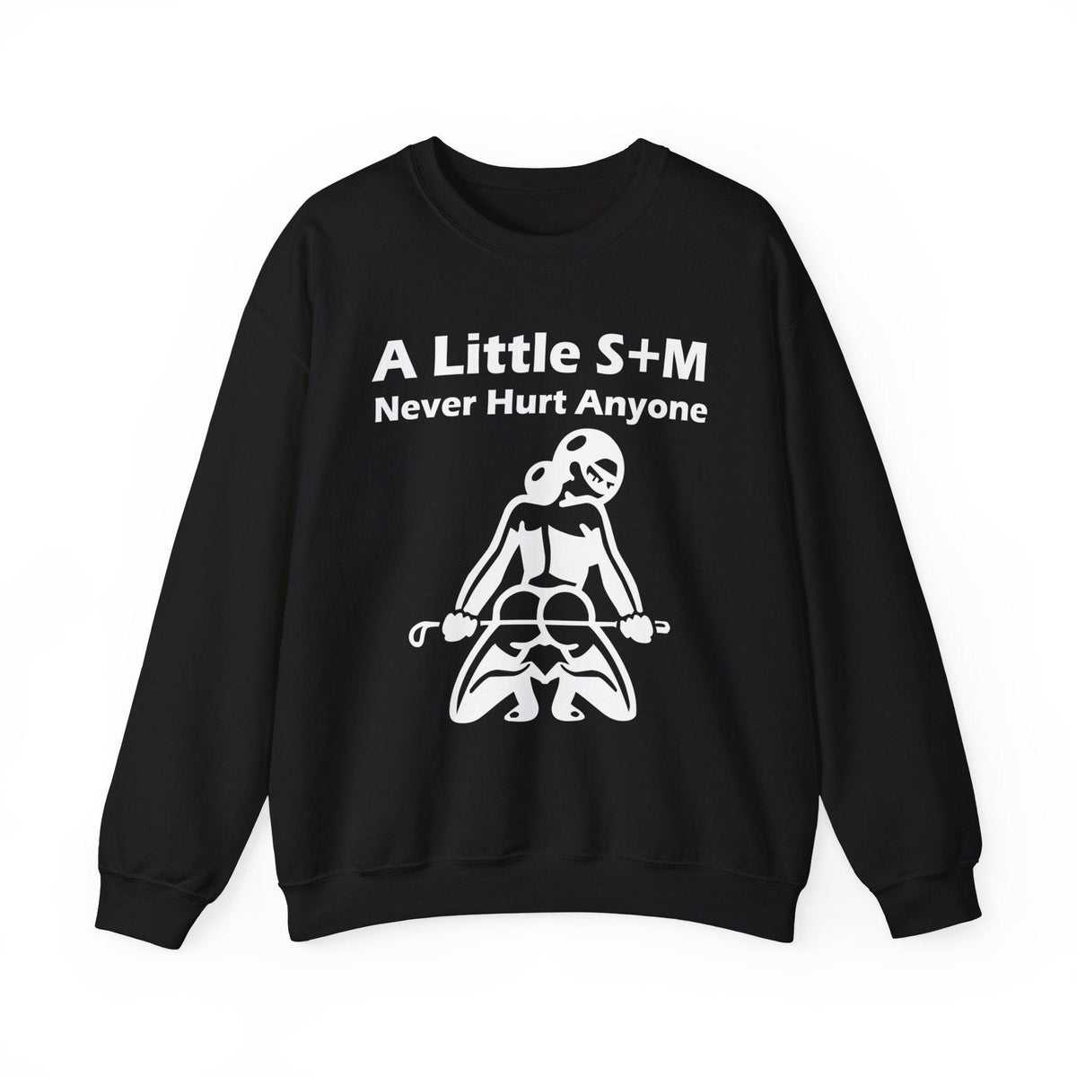 A Little S+M Never Hurt Anyone - Sweatshirt - Witty Twisters Fashions