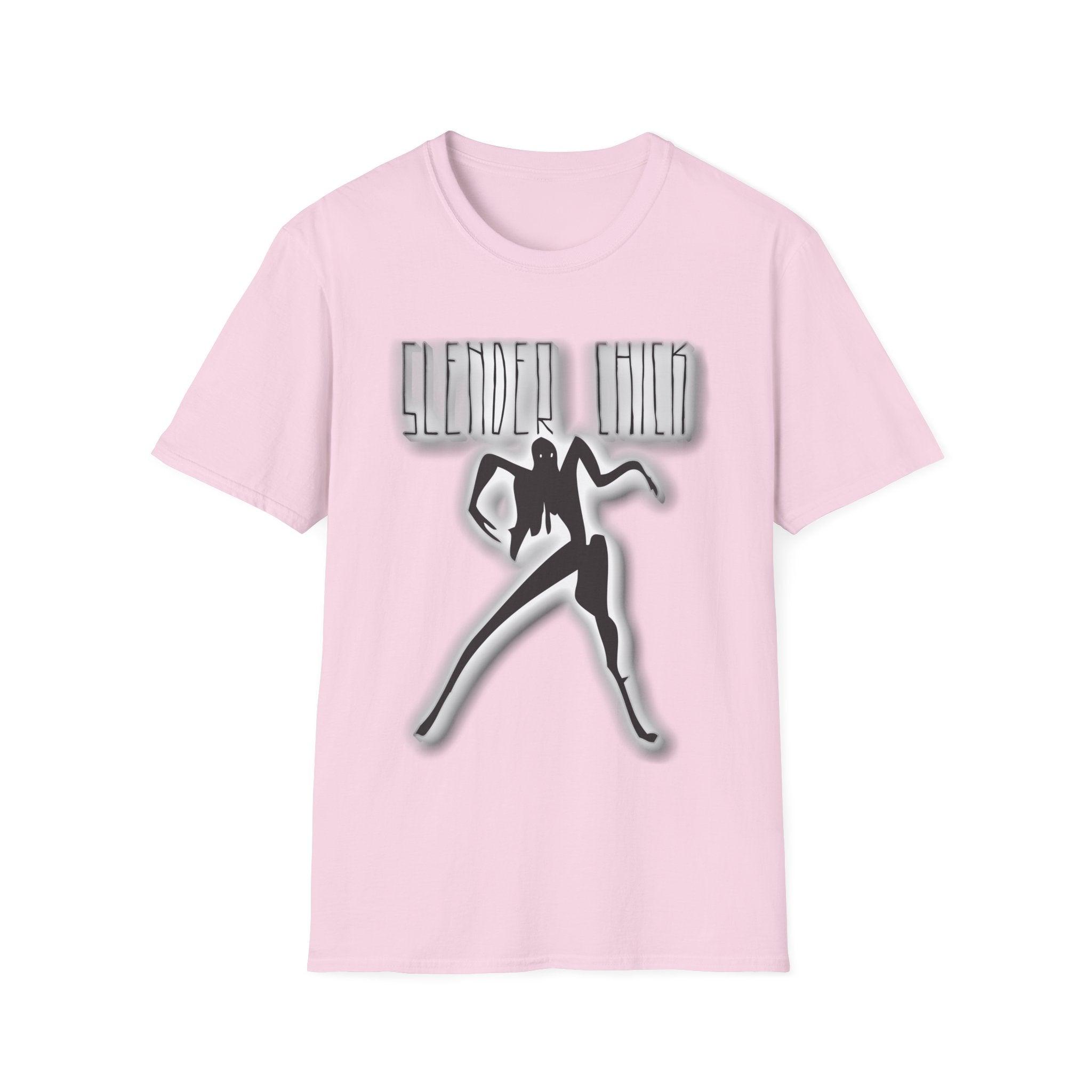 Slender Chick - Softstyle T-Shirt - Witty Twisters Fashions