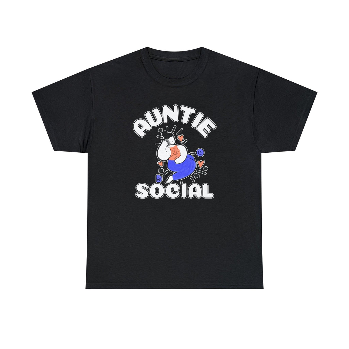 Auntie Social - T-Shirt - Witty Twisters Fashions