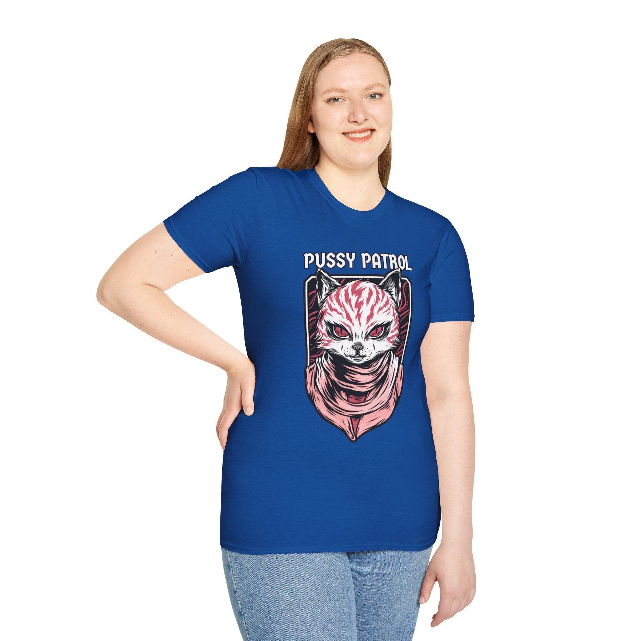 Pussy Patrol - Softstyle T-Shirt - Witty Twisters Fashions