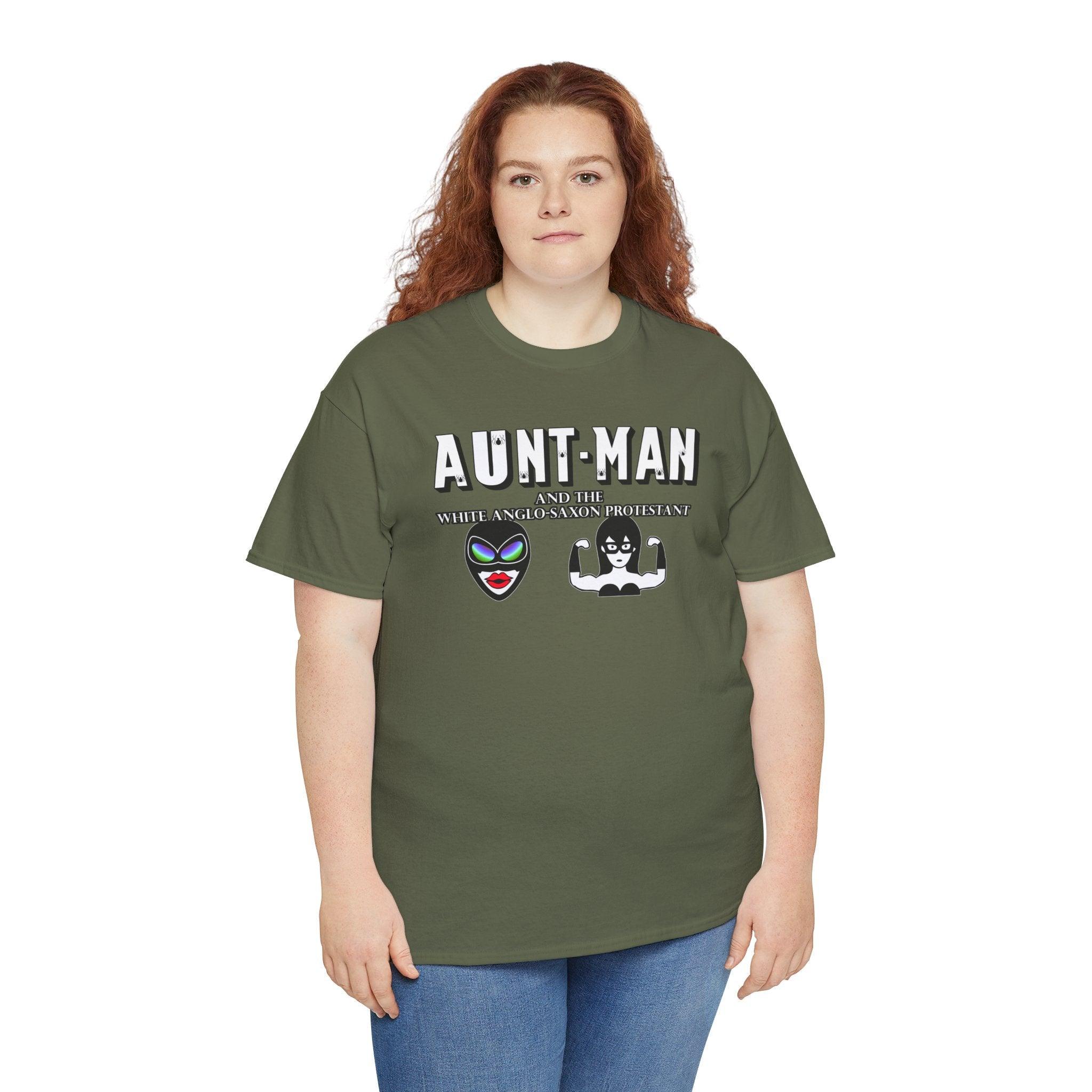 Aunt-Man and the White Anglo-Saxon Protestant - T-Shirt - Witty Twisters Fashions