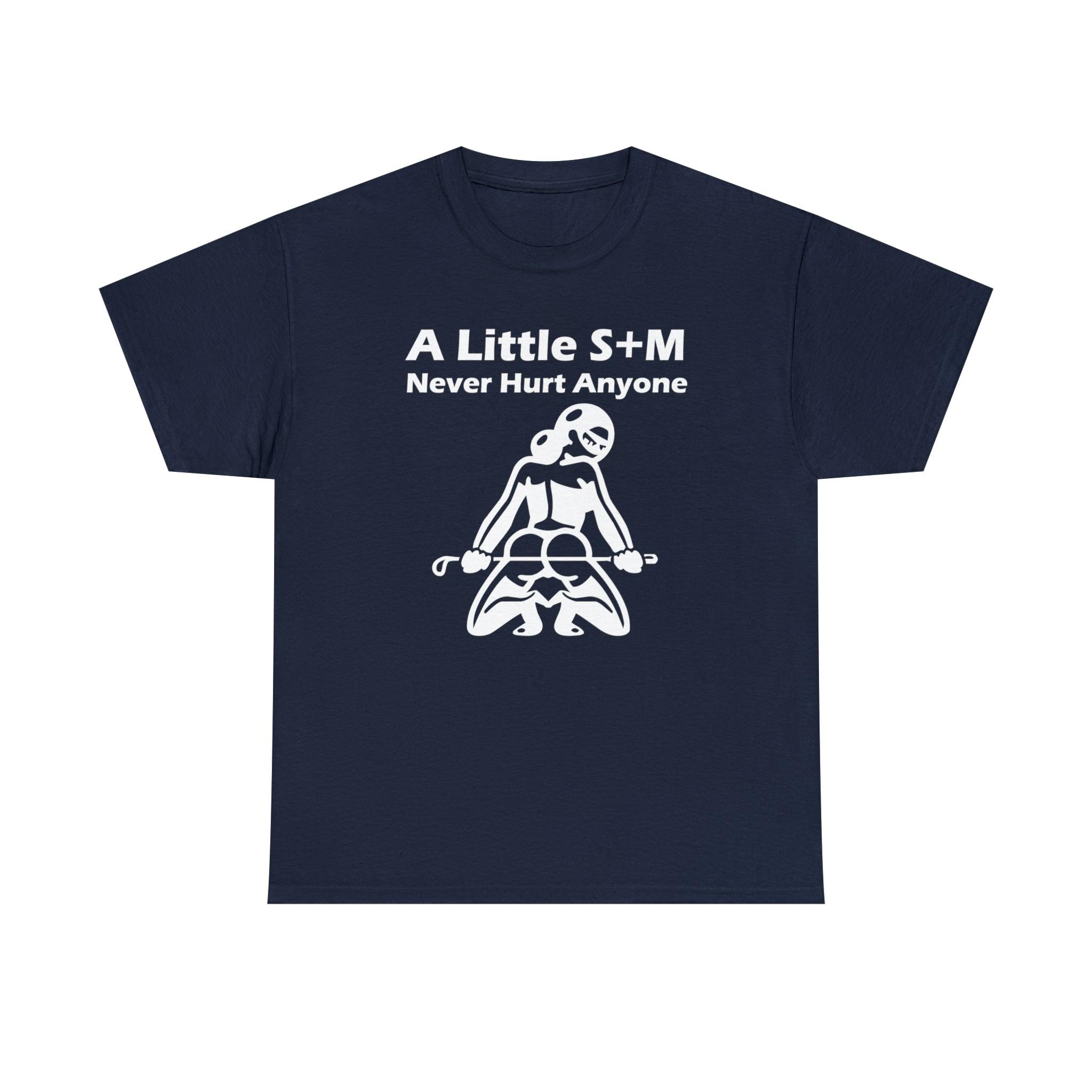 A Little S+M Never Hurt Anyone - T-Shirt - Witty Twisters Fashions