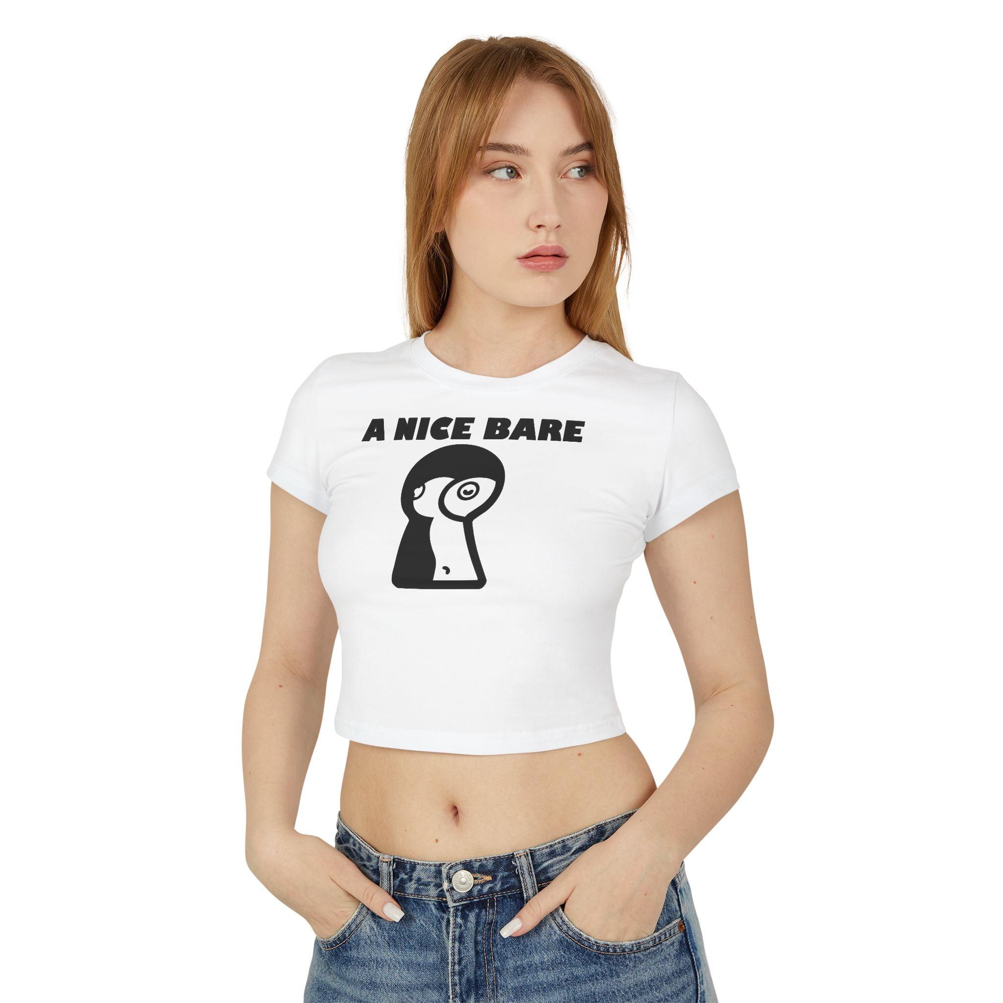 A Nice Bare - Women's Baby Tee - Witty Twisters Fashions