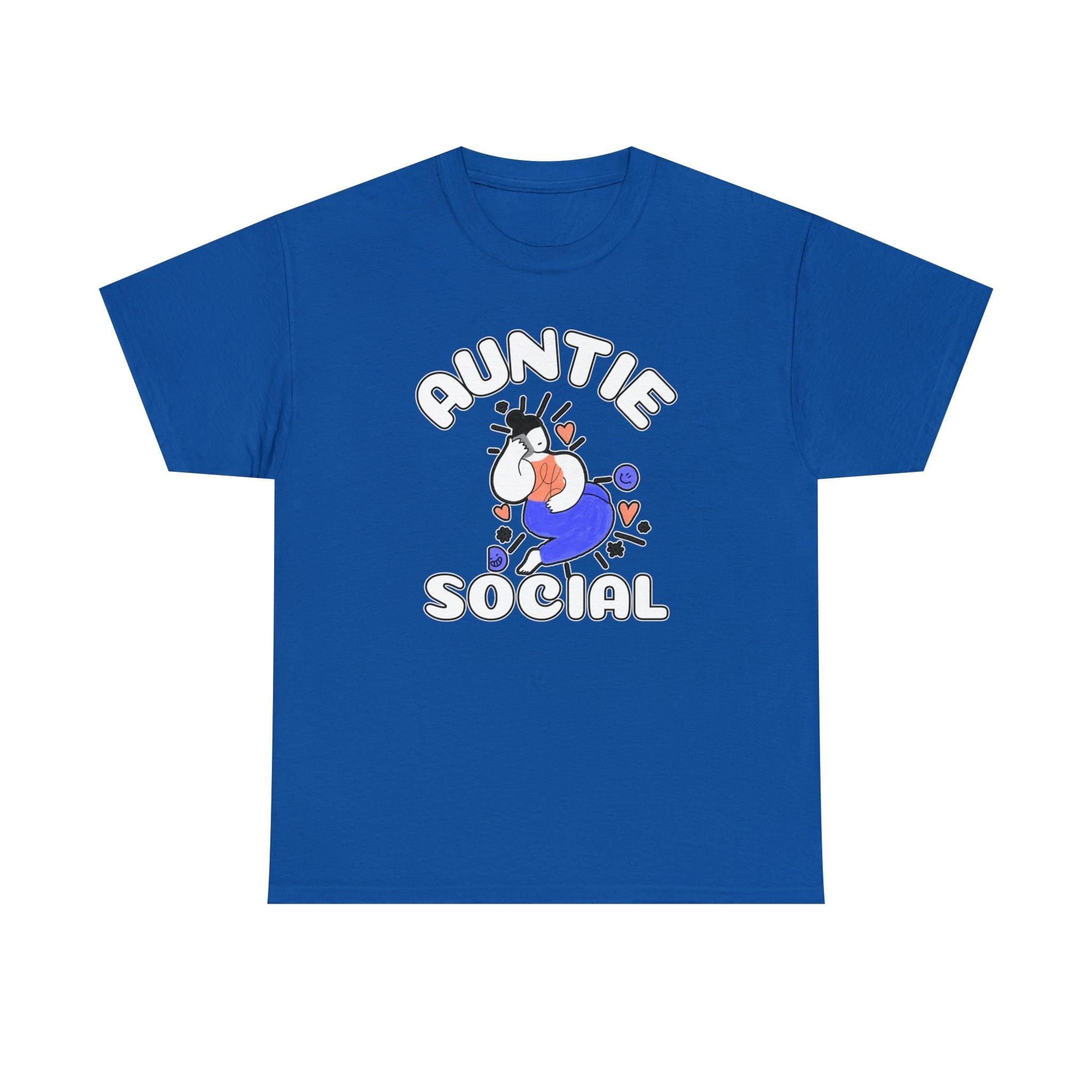 Auntie Social - T-Shirt - Witty Twisters Fashions