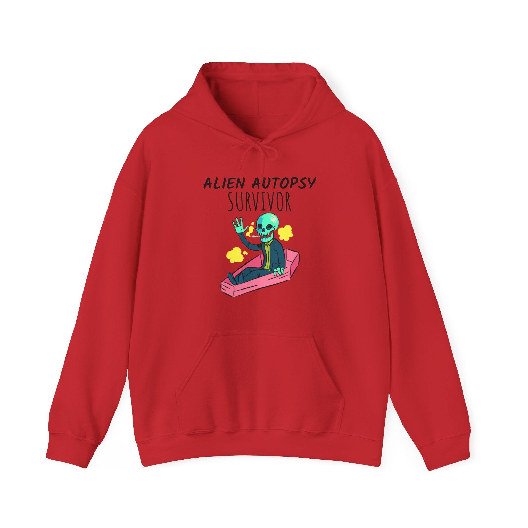 Alien Autopsy Survivor - Hoodie - Witty Twisters Fashions