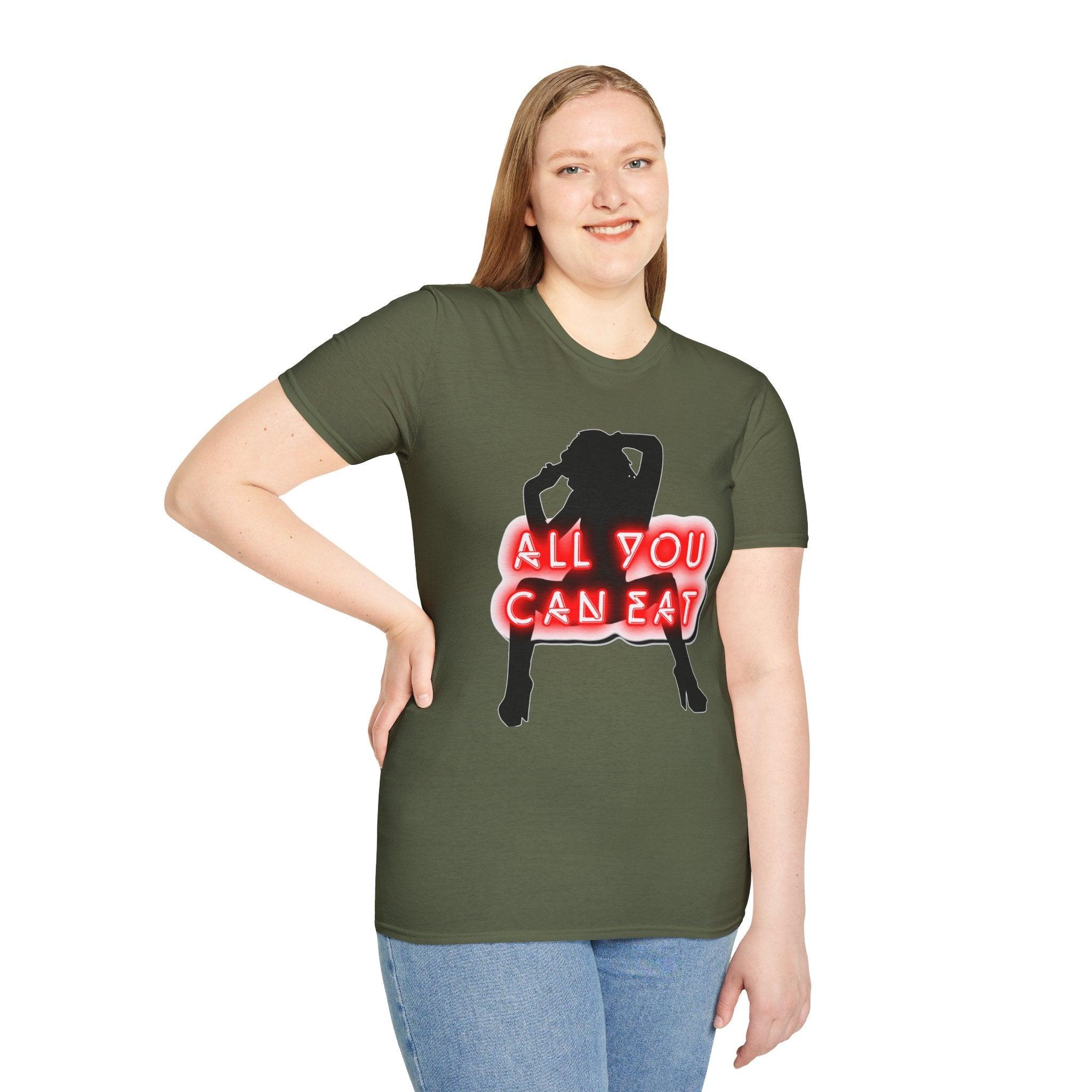 All You Can Eat - Softstyle T-Shirt - Witty Twisters Fashions