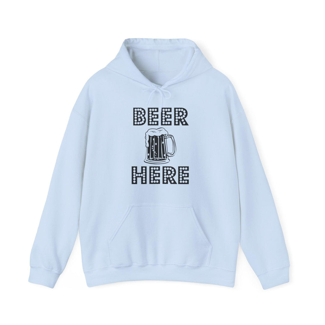 Beer Here - Hoodie - Witty Twisters T-Shirts