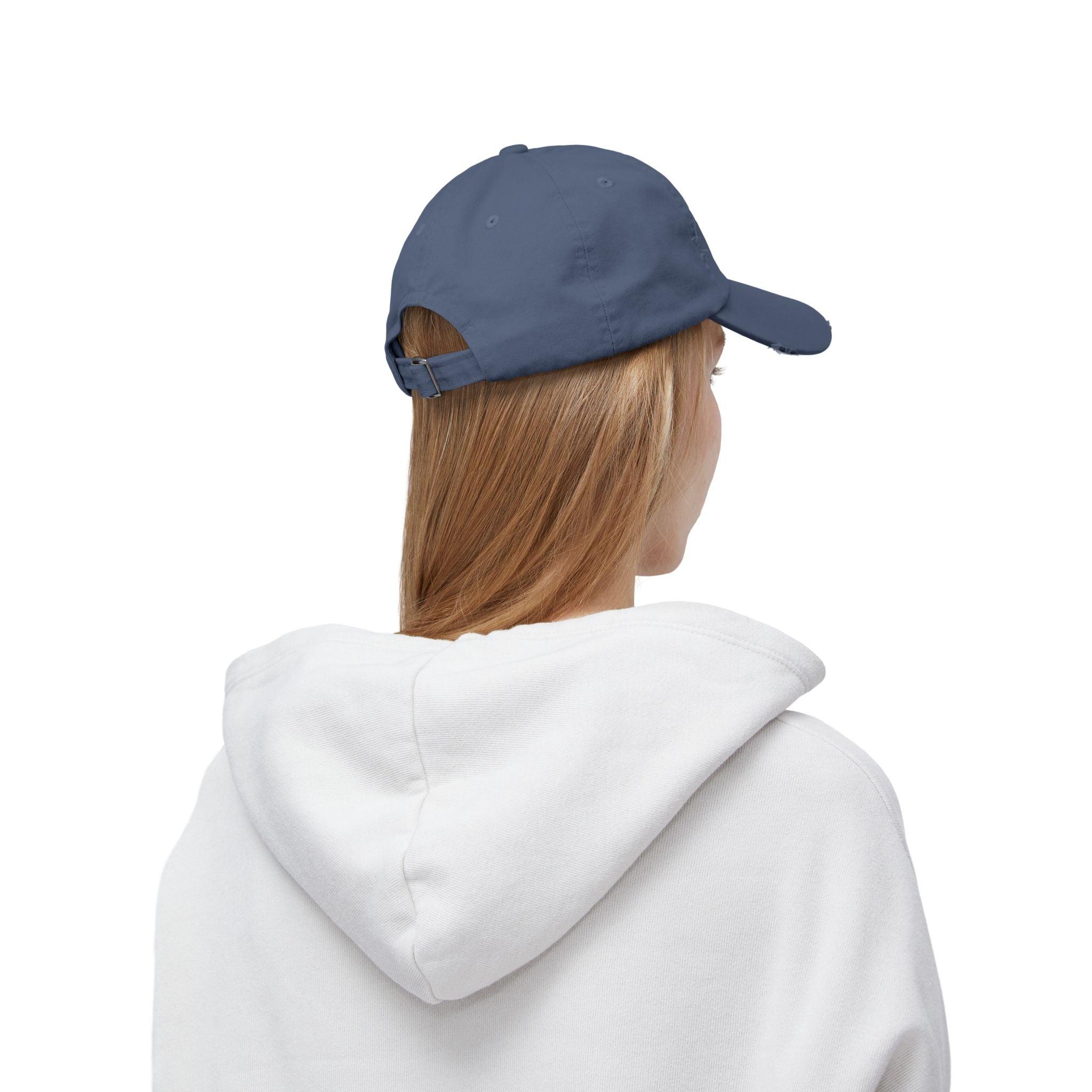 Baseball A passive aggressive game - Cotton Twill Distressed Baseball Cap - Witty Twisters Fashions