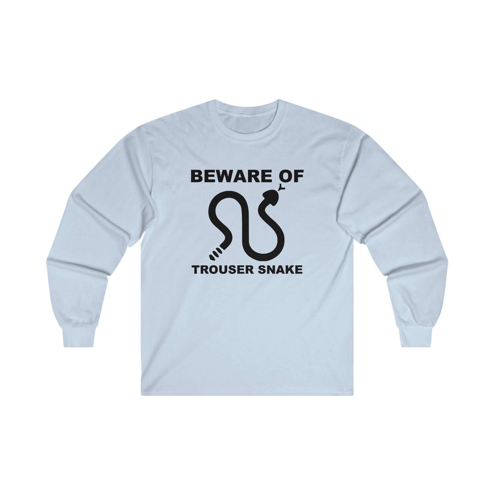 Beware Of Trouser Snake - Long-Sleeve Tee - Witty Twisters Fashions