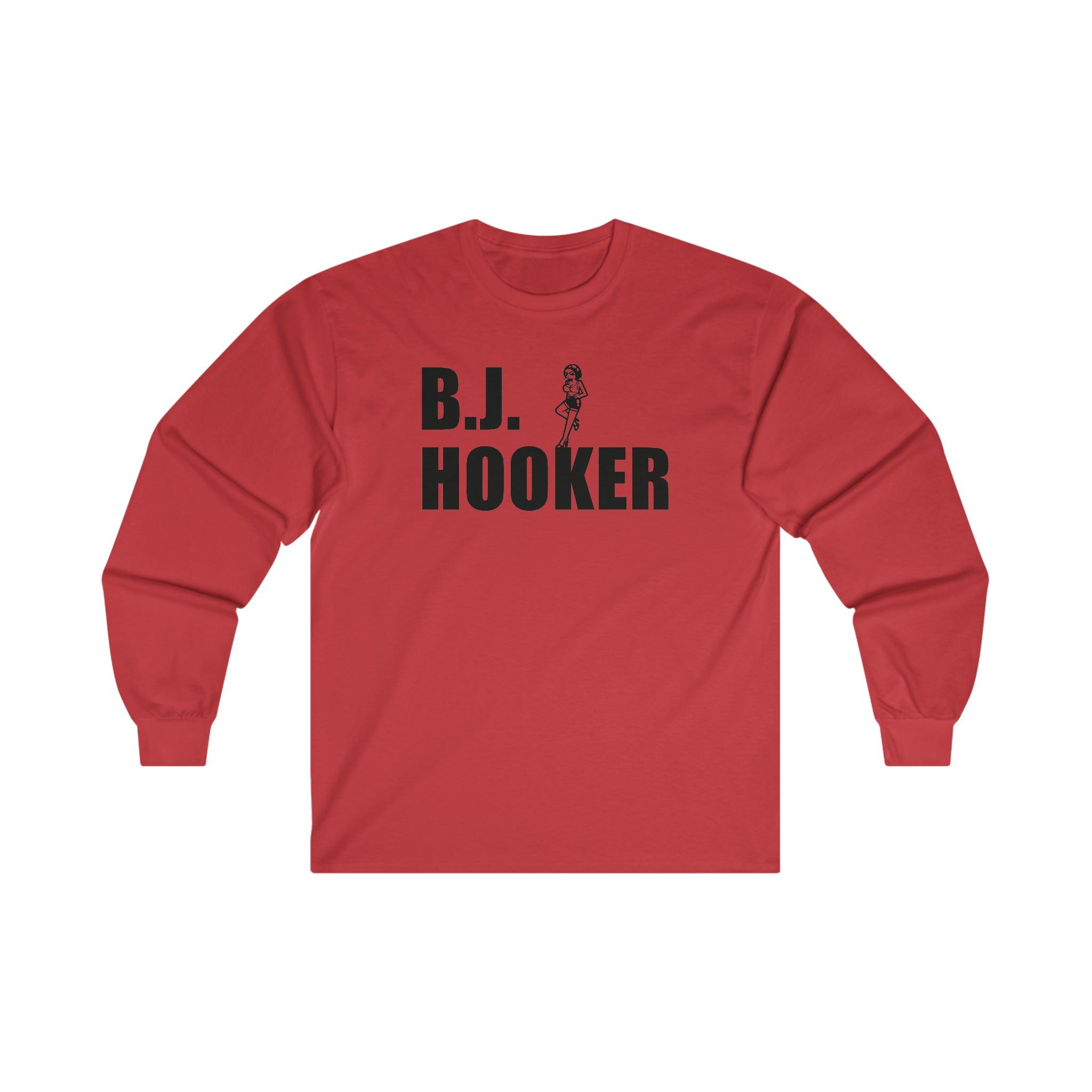 B.J. Hooker - Long-Sleeve Tee - Witty Twisters T-Shirts