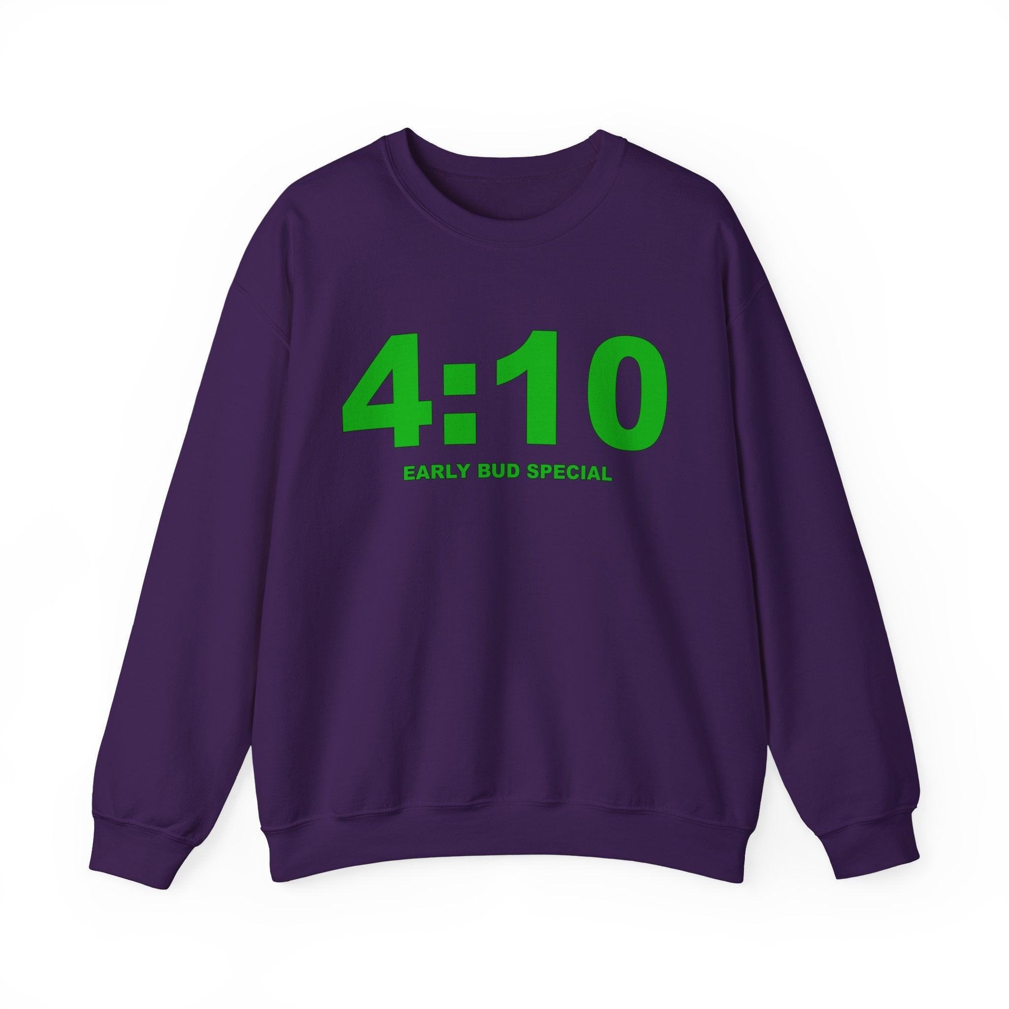 4:10 Early Bud Special (Sweatshirt) - Witty Twisters T-Shirts