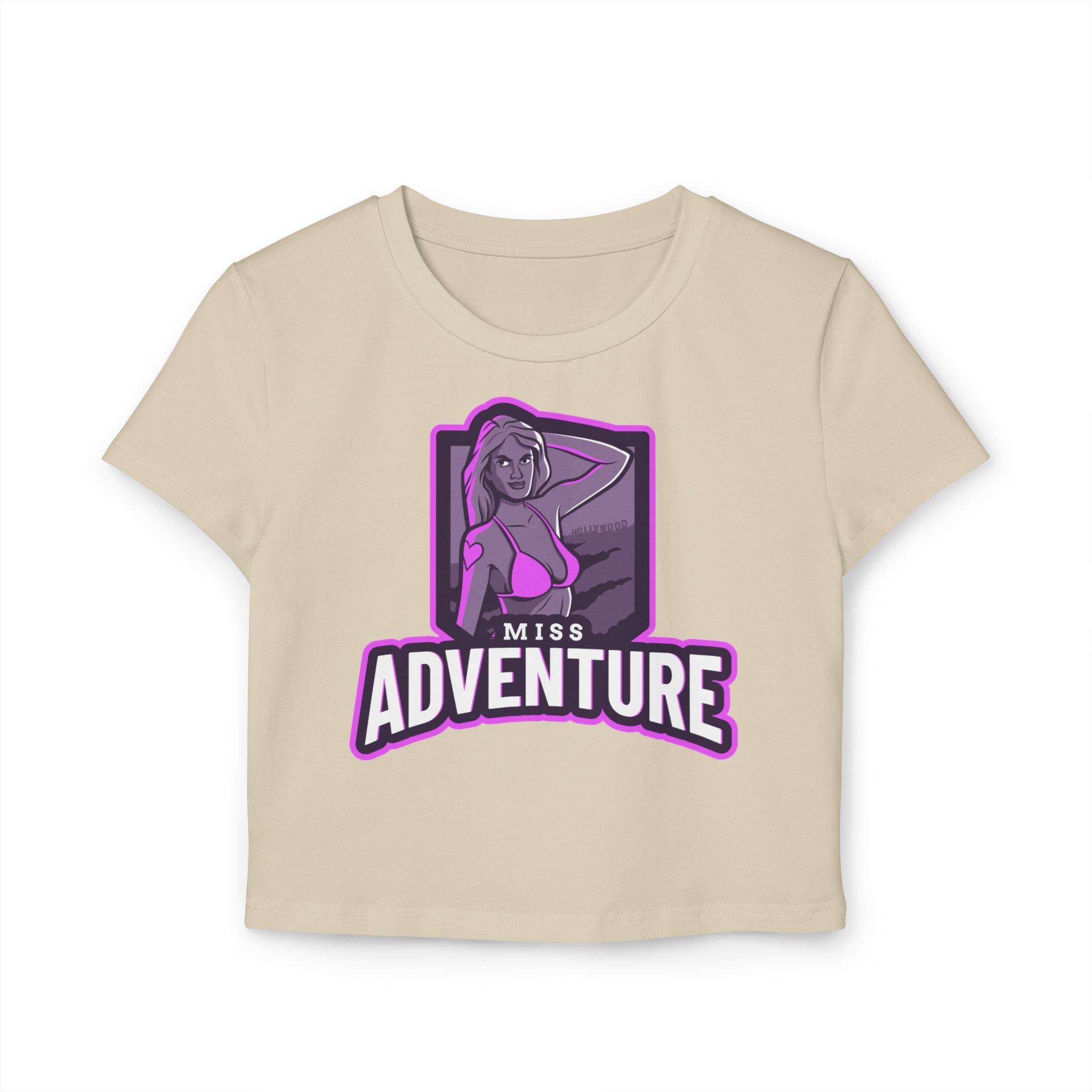 Miss Adventure - Women's Baby Tee - Witty Twisters Fashions