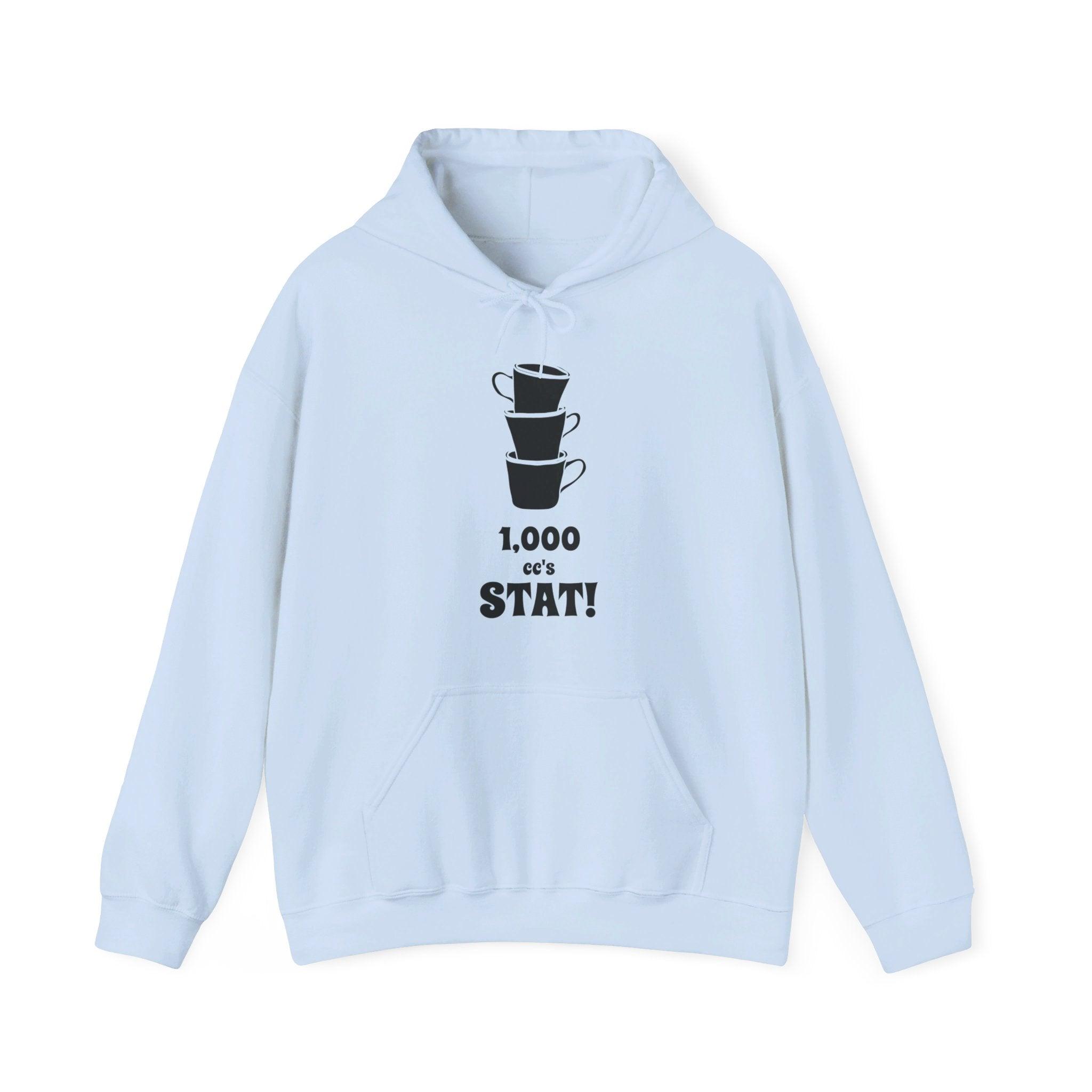 1,000 cc's Stat! - Hoodie - Witty Twisters Fashions