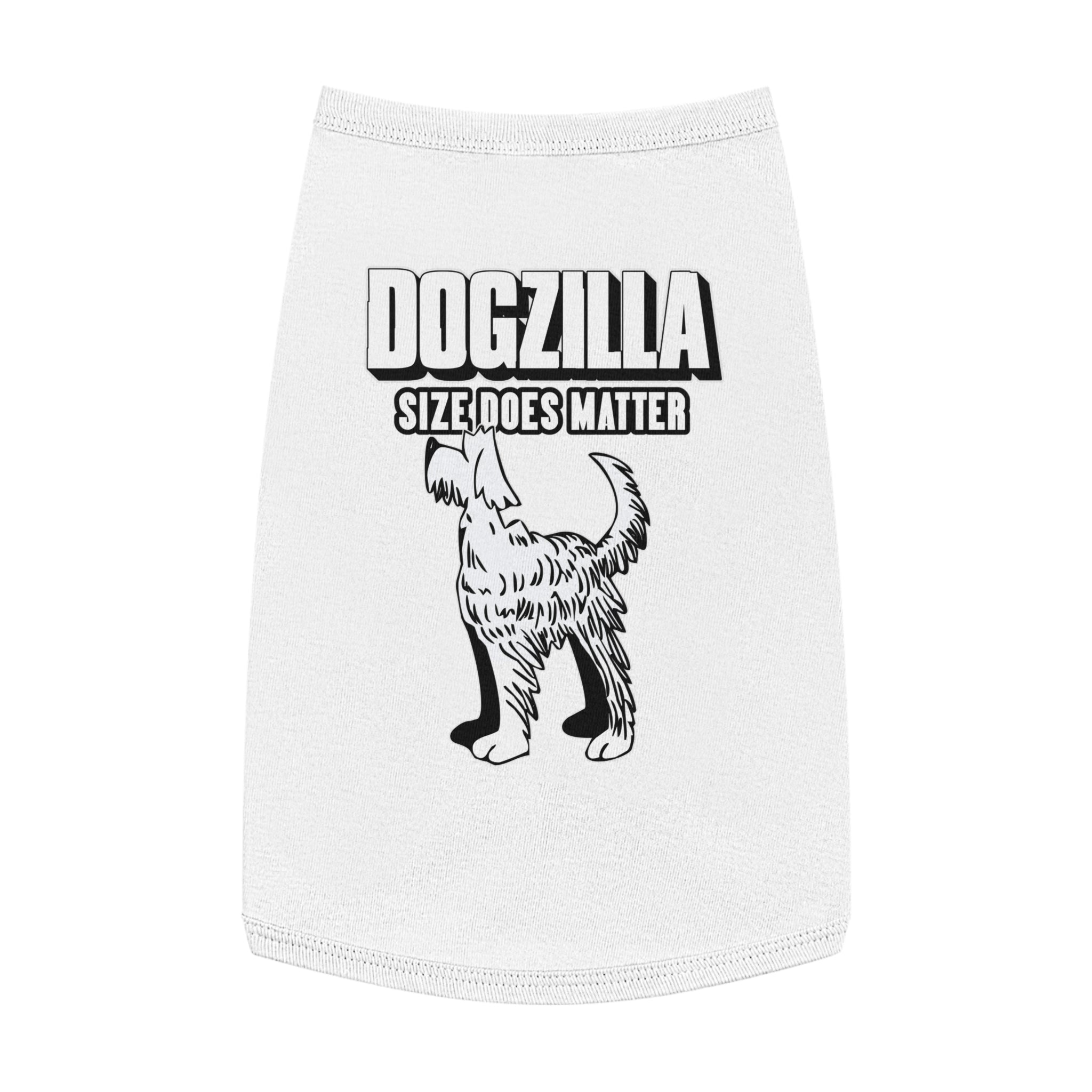 Dogzilla Size Does Matter - Pet Tank Top