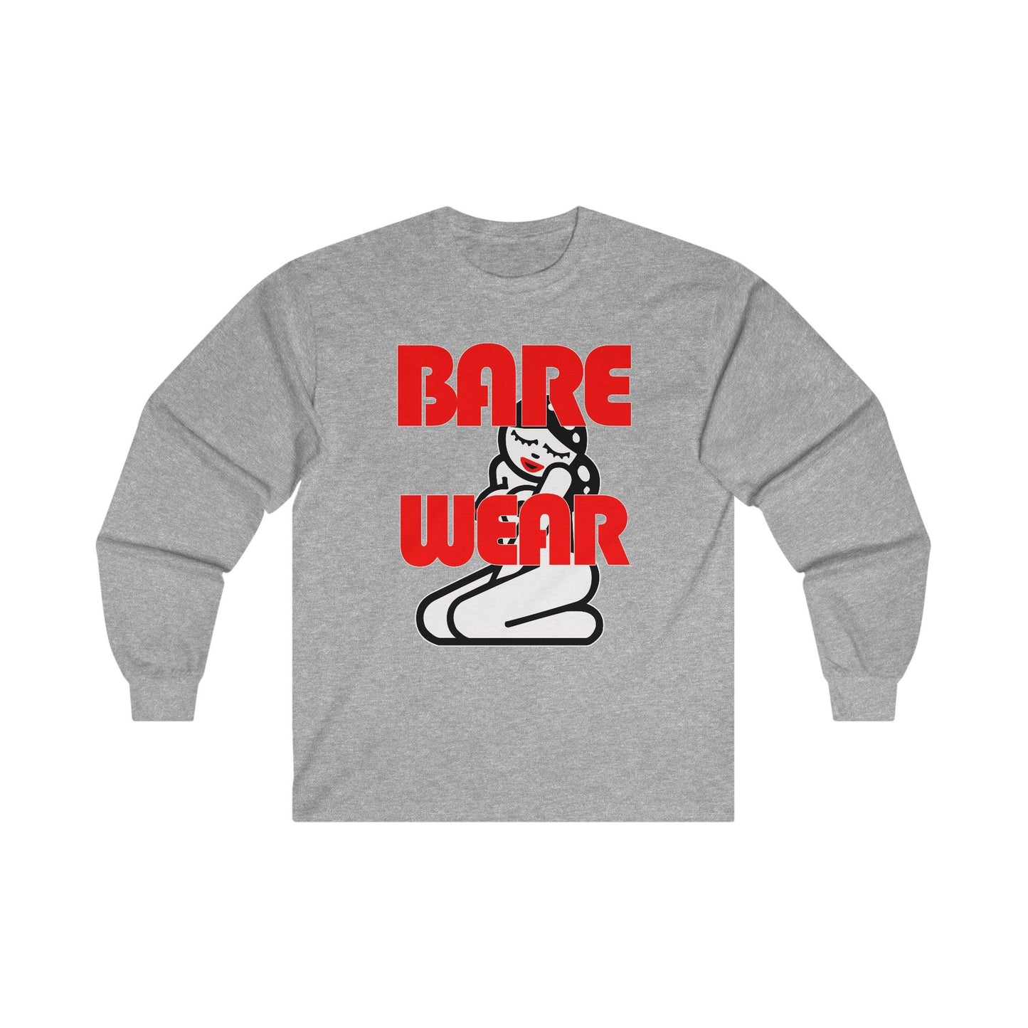 Bare Wear - Long-Sleeve Tee - Witty Twisters T-Shirts