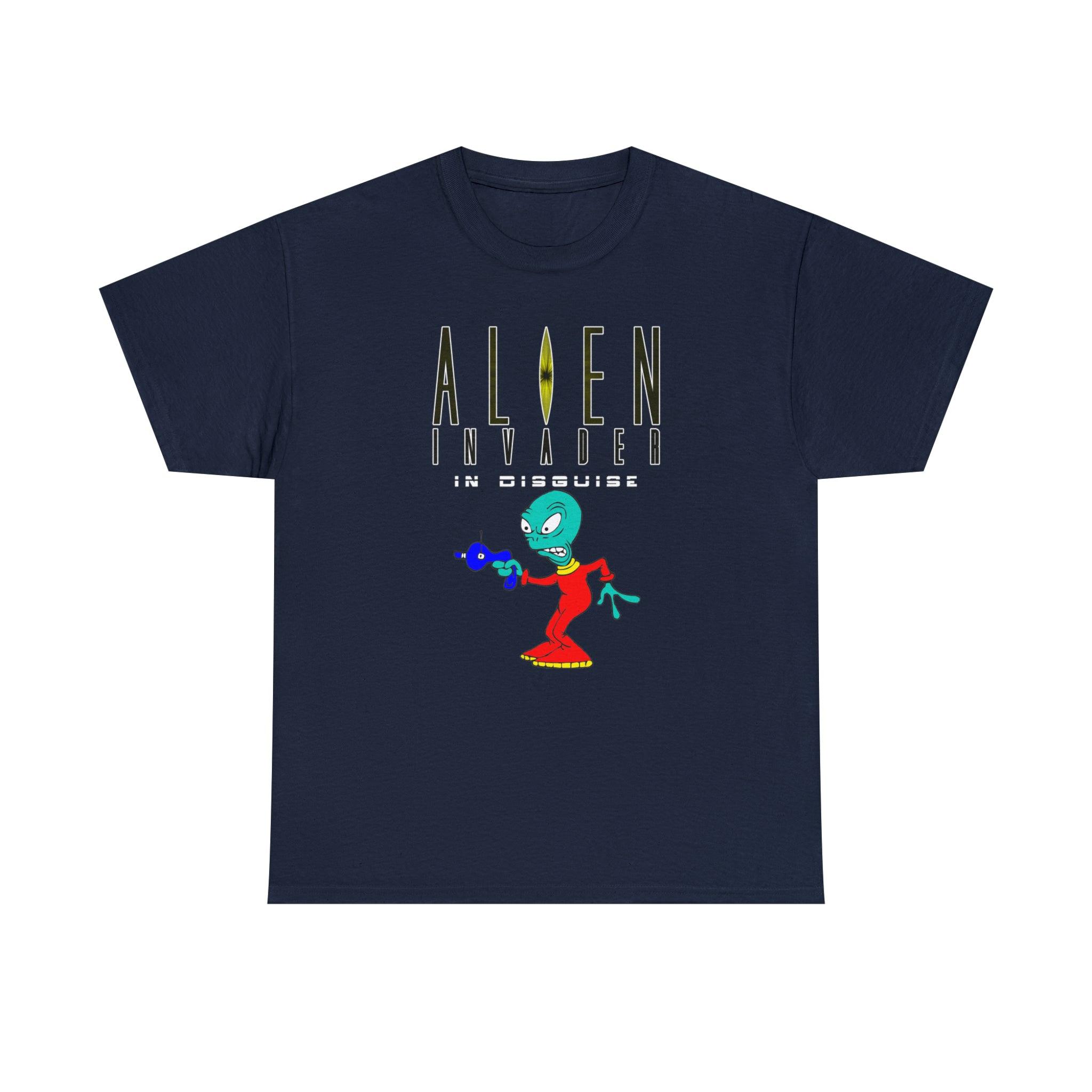 Alien Invader In Disguise - Witty Twisters T-Shirts