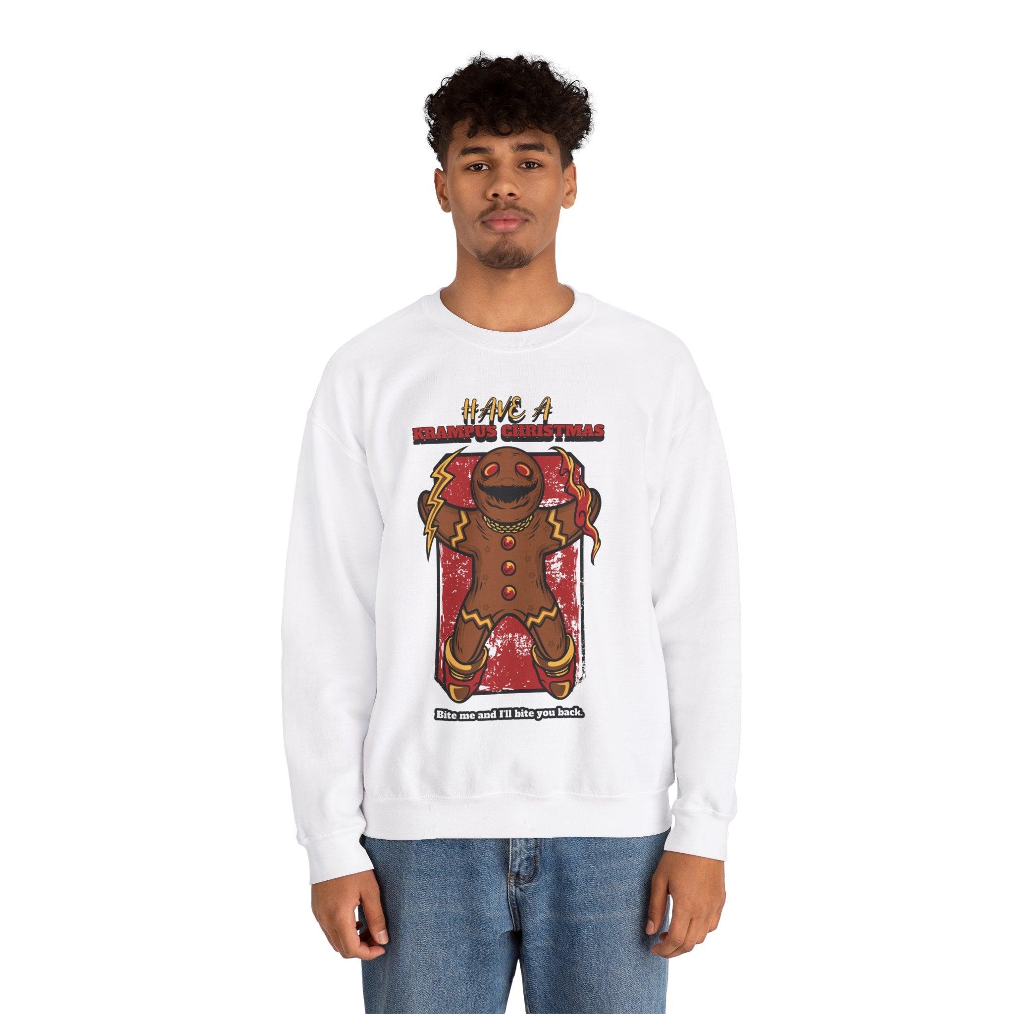 Have a Krampus Christmas Bite me and I'll bite you back. - Sweatshirt