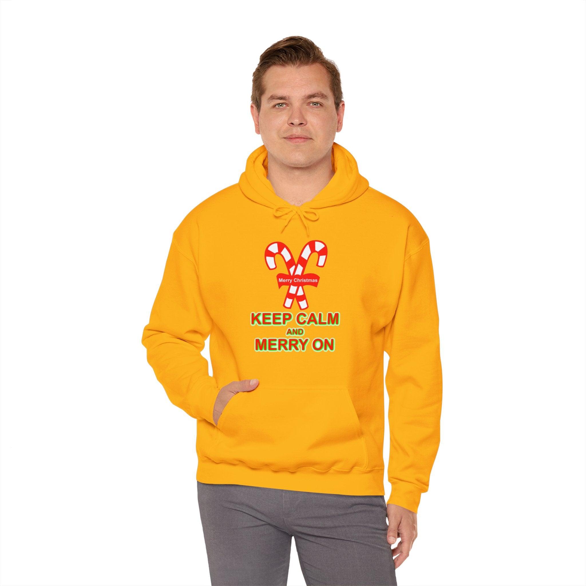 Keep Calm and Merry On - Hoodie