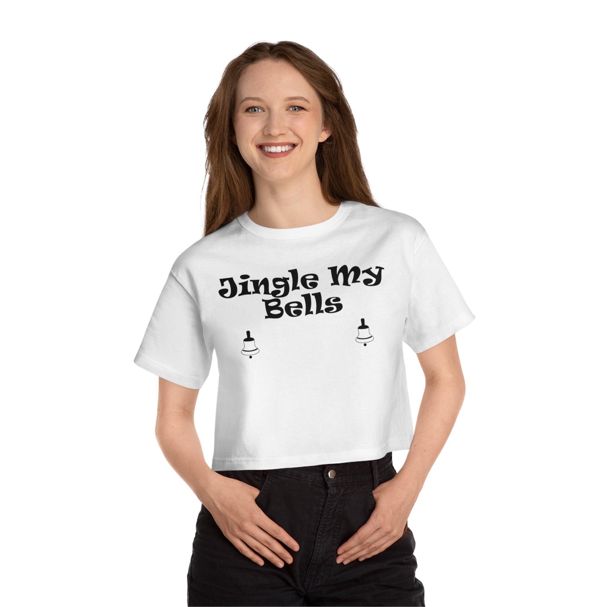 Jingle My Bells - Women's Crop Top - Witty Twisters Fashions