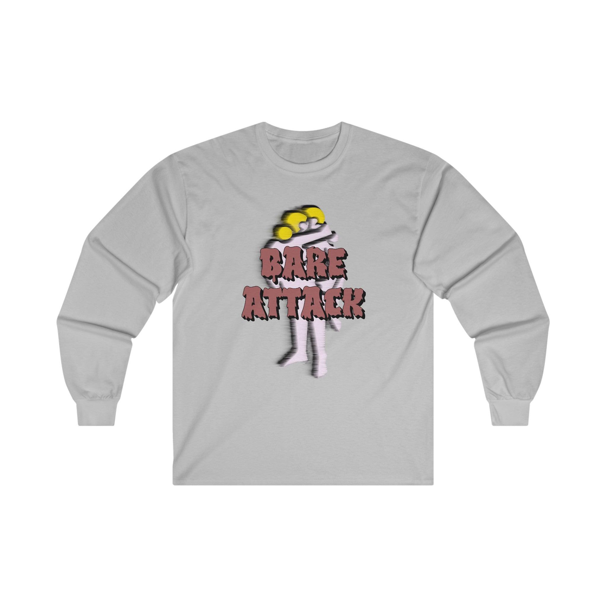 Bare Attack - Long-Sleeve Tee - Witty Twisters Fashions