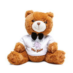 Smokey The Bare - Teddy Bear with T-Shirt - Witty Twisters Fashions