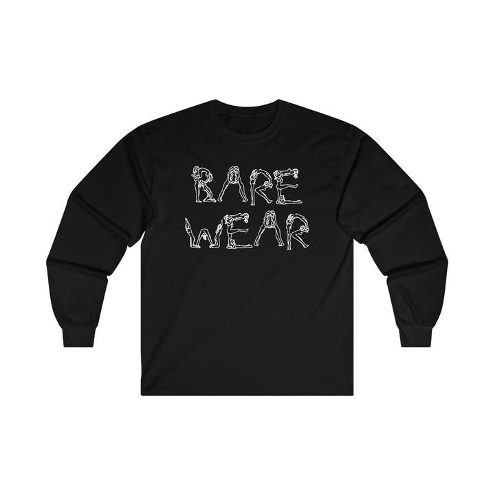 Bare Wear Letters Are Nude Women - Long-Sleeve Tee - Witty Twisters T-Shirts