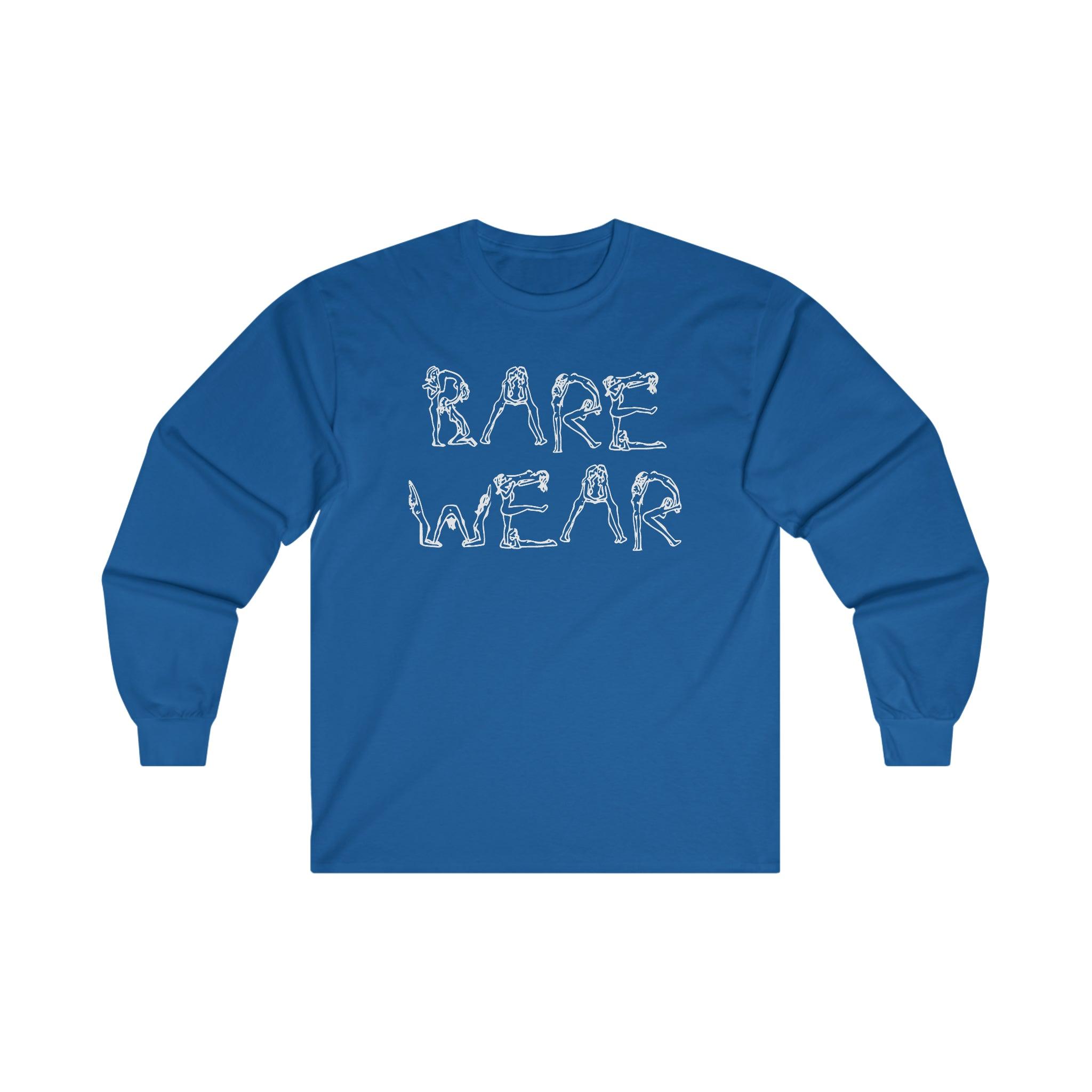 Bare Wear Letters Are Nude Women - Long-Sleeve Tee - Witty Twisters Fashions