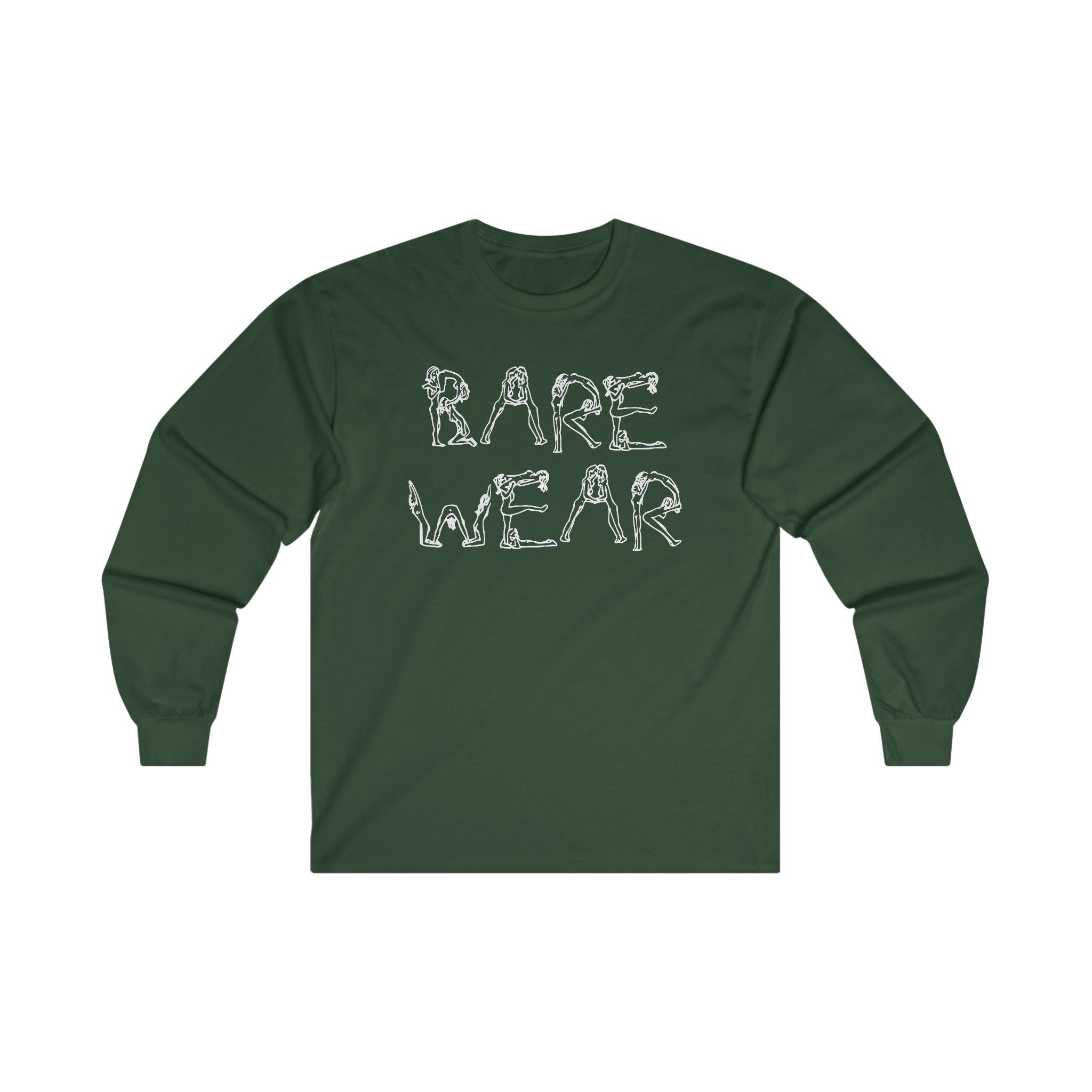 Bare Wear Letters Are Nude Women - Long-Sleeve Tee - Witty Twisters Fashions