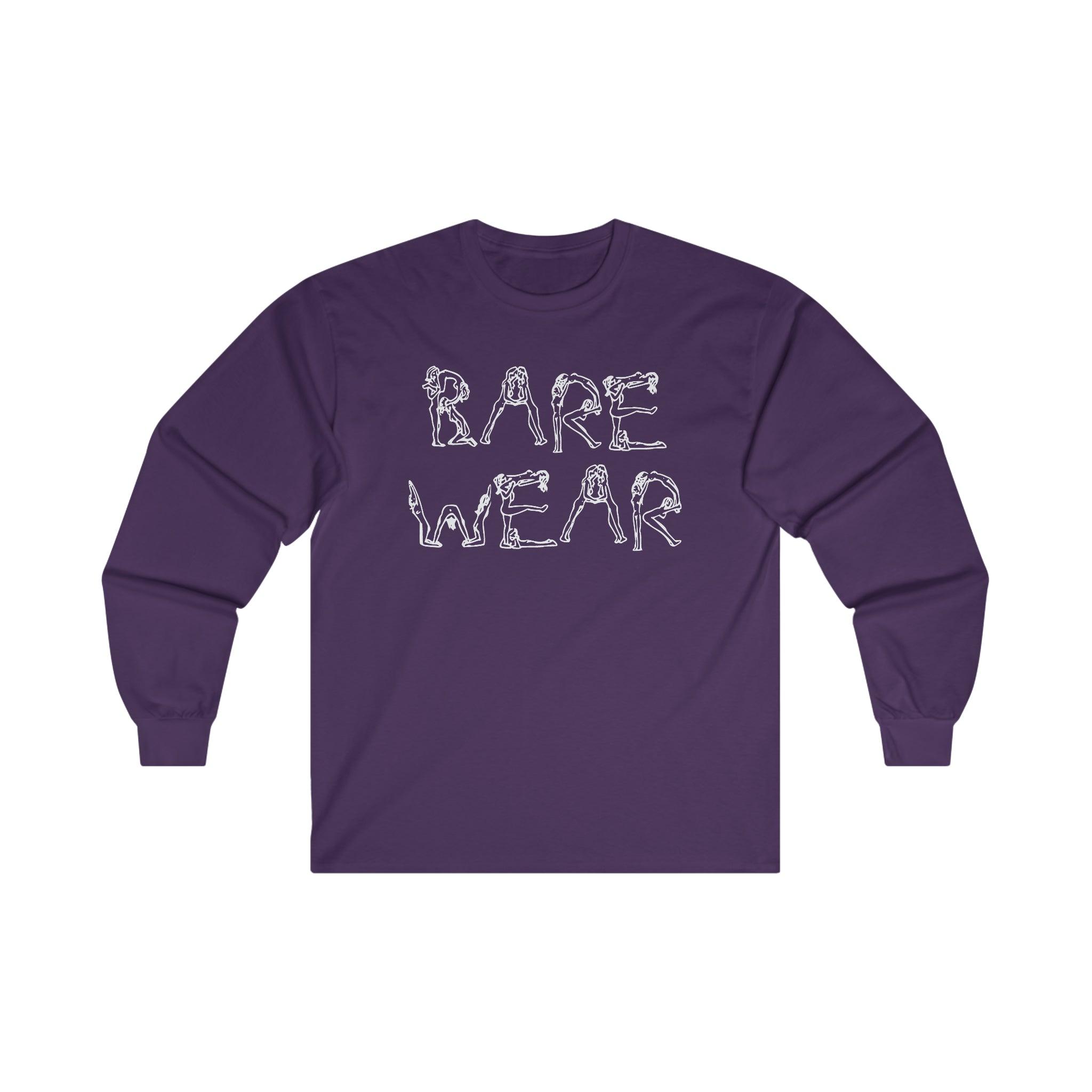 Bare Wear Letters Are Nude Women - Long-Sleeve Tee - Witty Twisters Fashions