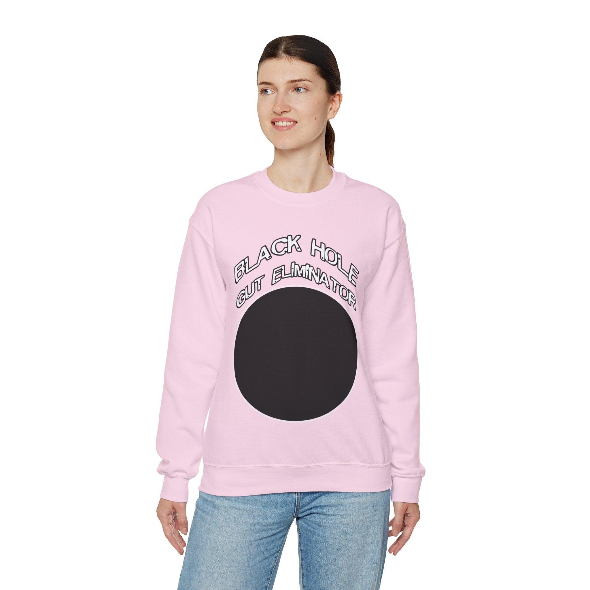 Black Hole Gut Eliminator - Sweatshirt - Witty Twisters Fashions