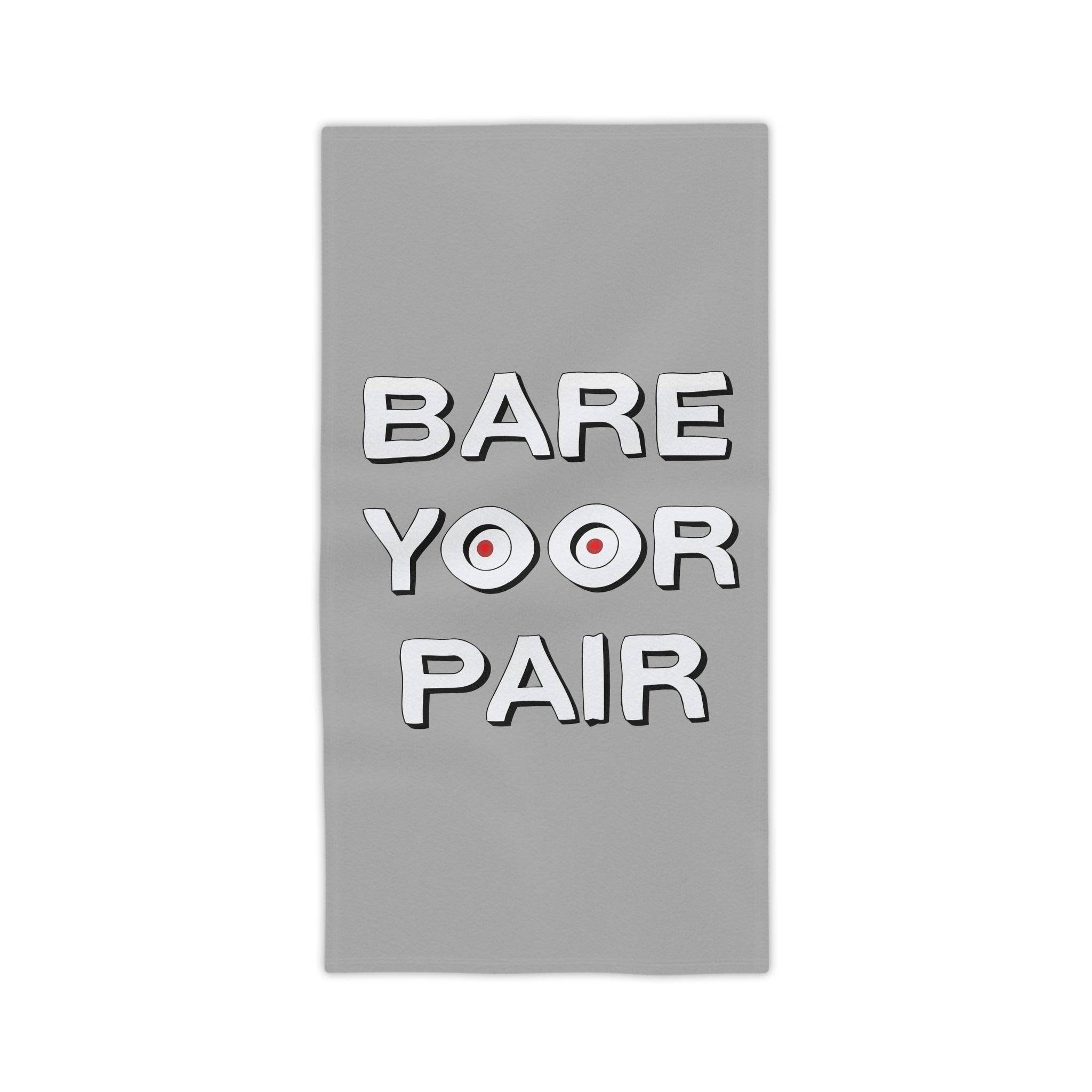 Bare Yoor Pair - Beach Towels - Witty Twisters Fashions