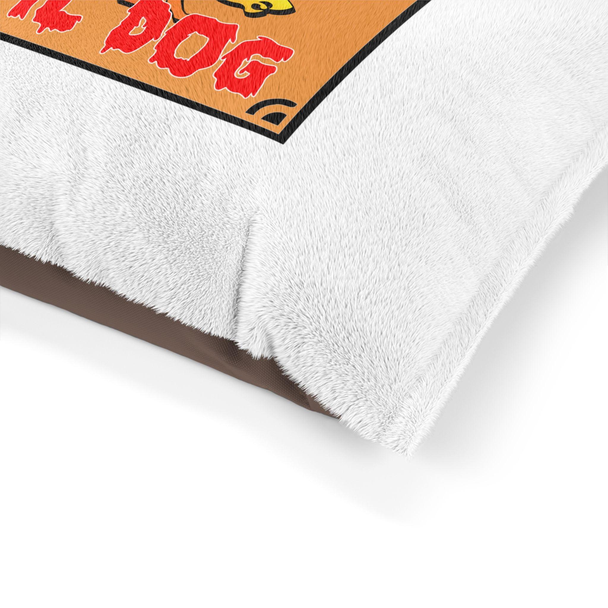 Beware of Devil Dog Sign - Pet Bed - Witty Twisters Fashions