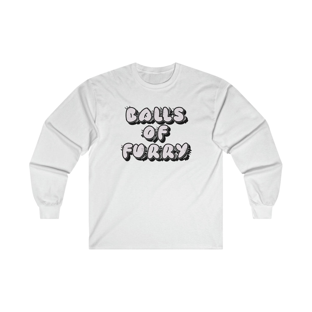 Balls Of Furry - Long-Sleeve Tee - Witty Twisters T-Shirts