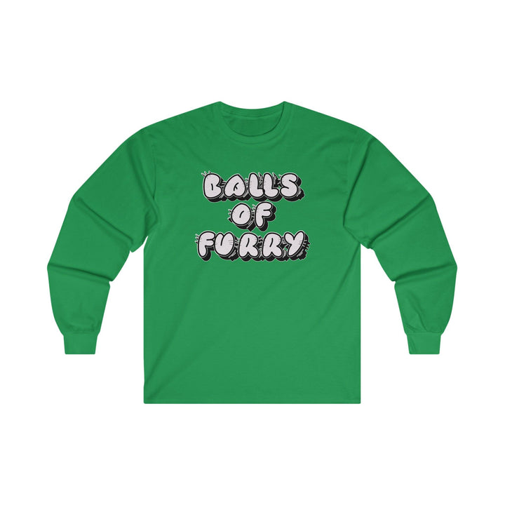 Balls Of Furry - Long-Sleeve Tee - Witty Twisters T-Shirts