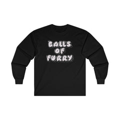 Balls Of Furry - Long-Sleeve Tee - Witty Twisters T-Shirts