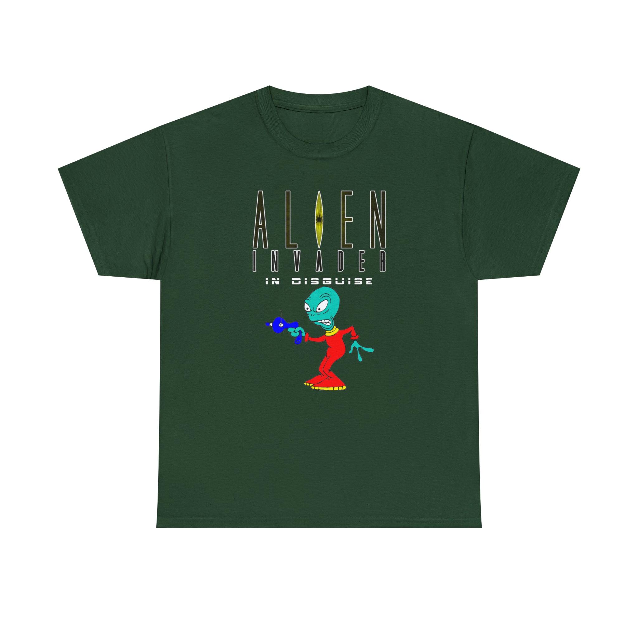 Alien Invader In Disguise - Witty Twisters T-Shirts