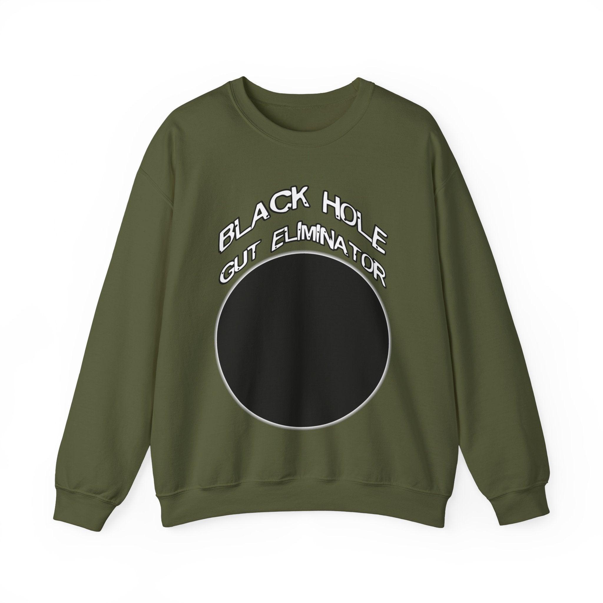 Black Hole Gut Eliminator - Sweatshirt - Witty Twisters Fashions