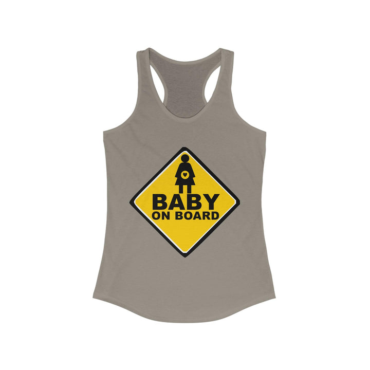 Baby On Board Sign - Tank Top - Witty Twisters T-Shirts