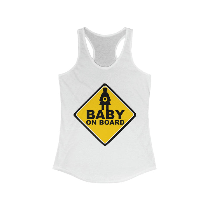 Baby On Board Sign - Tank Top - Witty Twisters T-Shirts