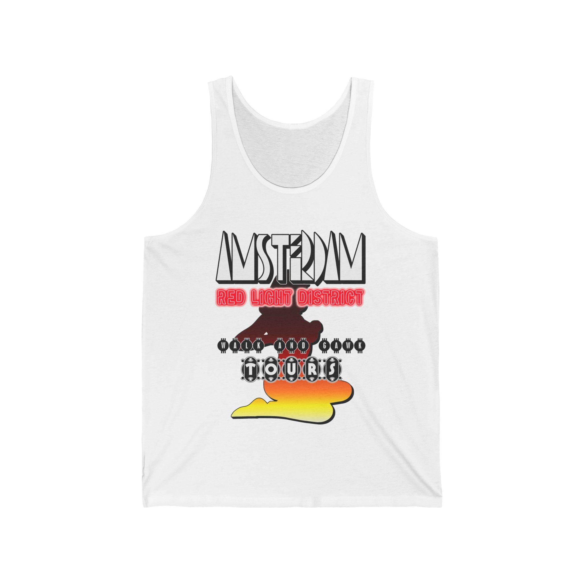 Amsterdam Red Light District Walk And Gawk Tours - Tank Top - Witty Twisters Fashions